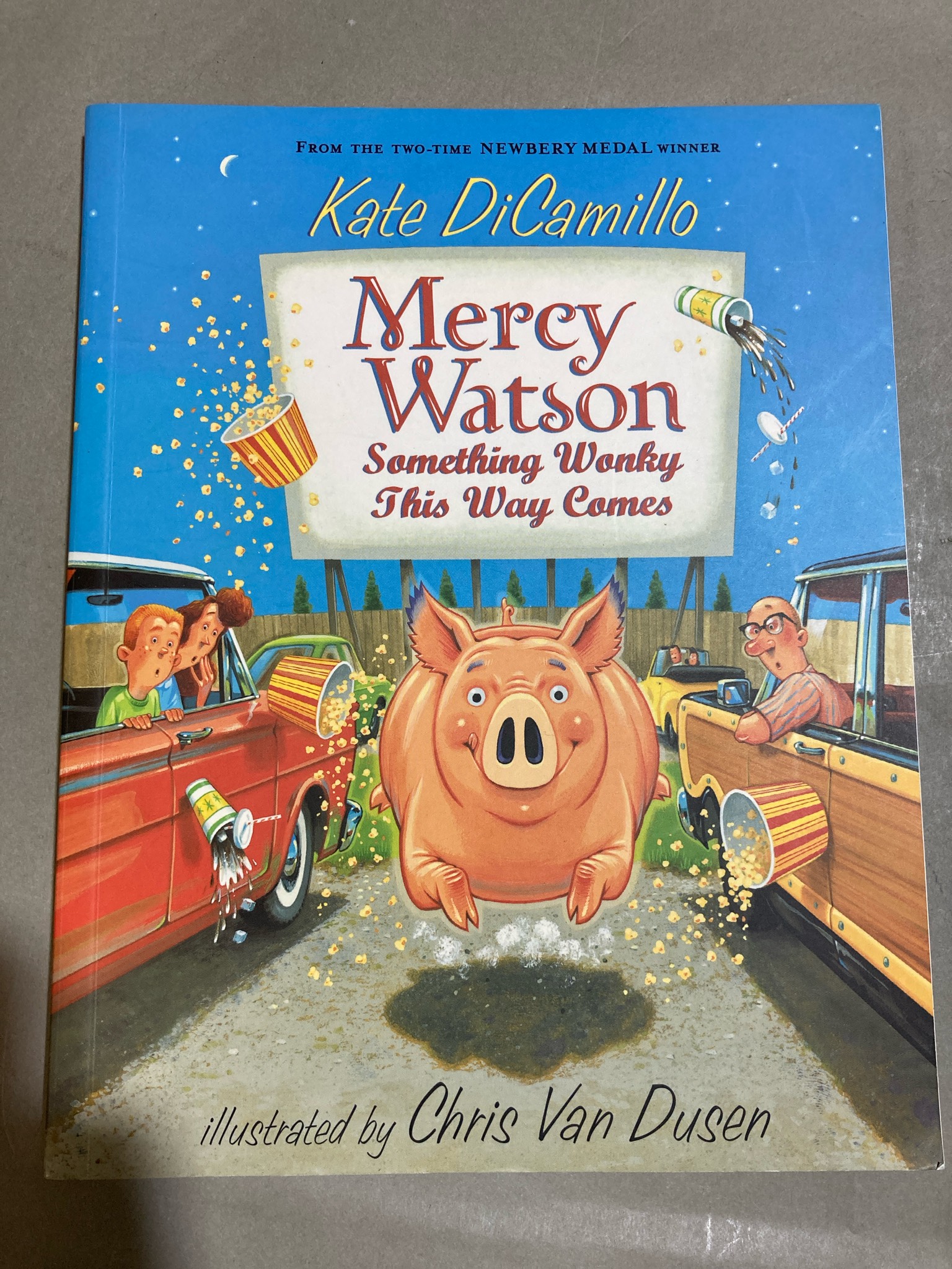 Candlewick Press Blue Illustrated Hardcover Children's Book