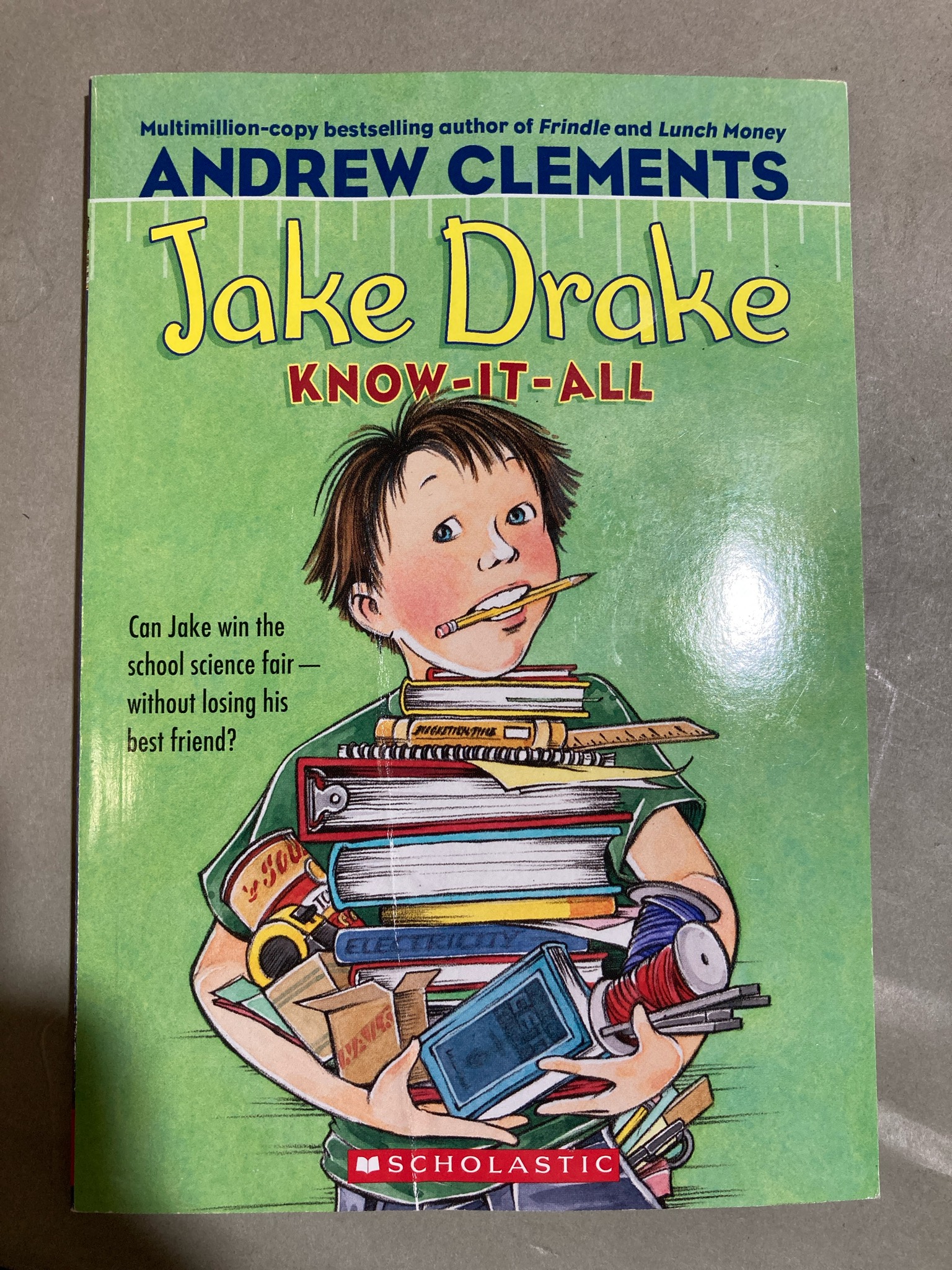 Andrew Clements Jake Drake Know-It-All Paperback
