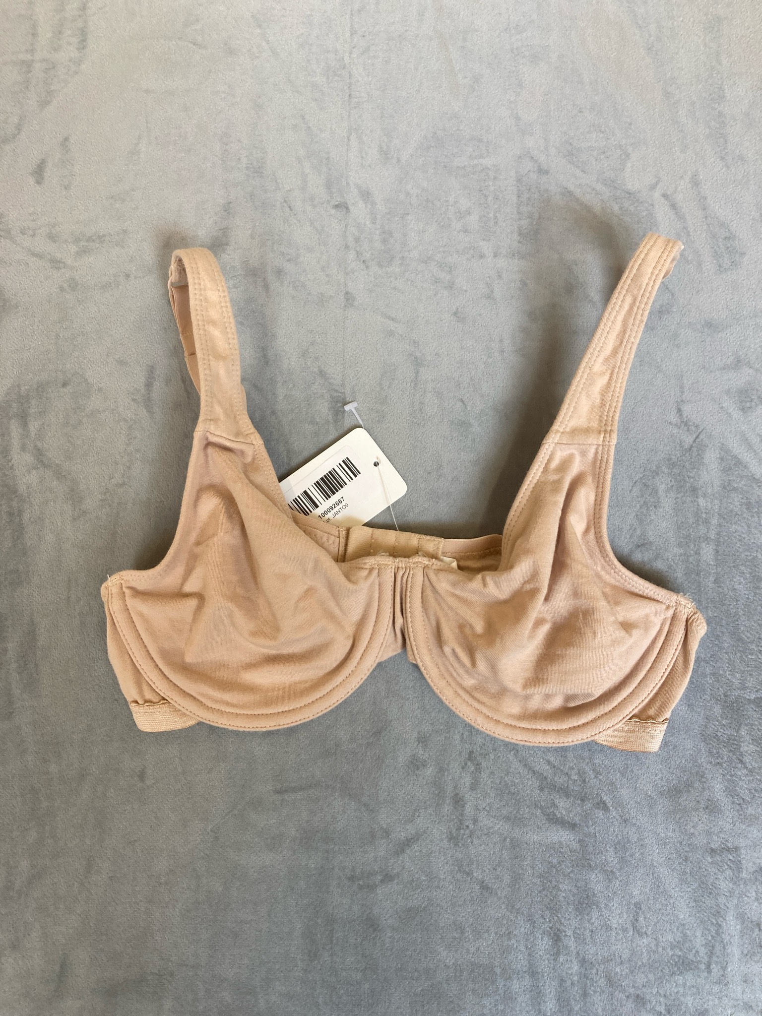 Bestform Nude Knit Underwire Bra Size 34B