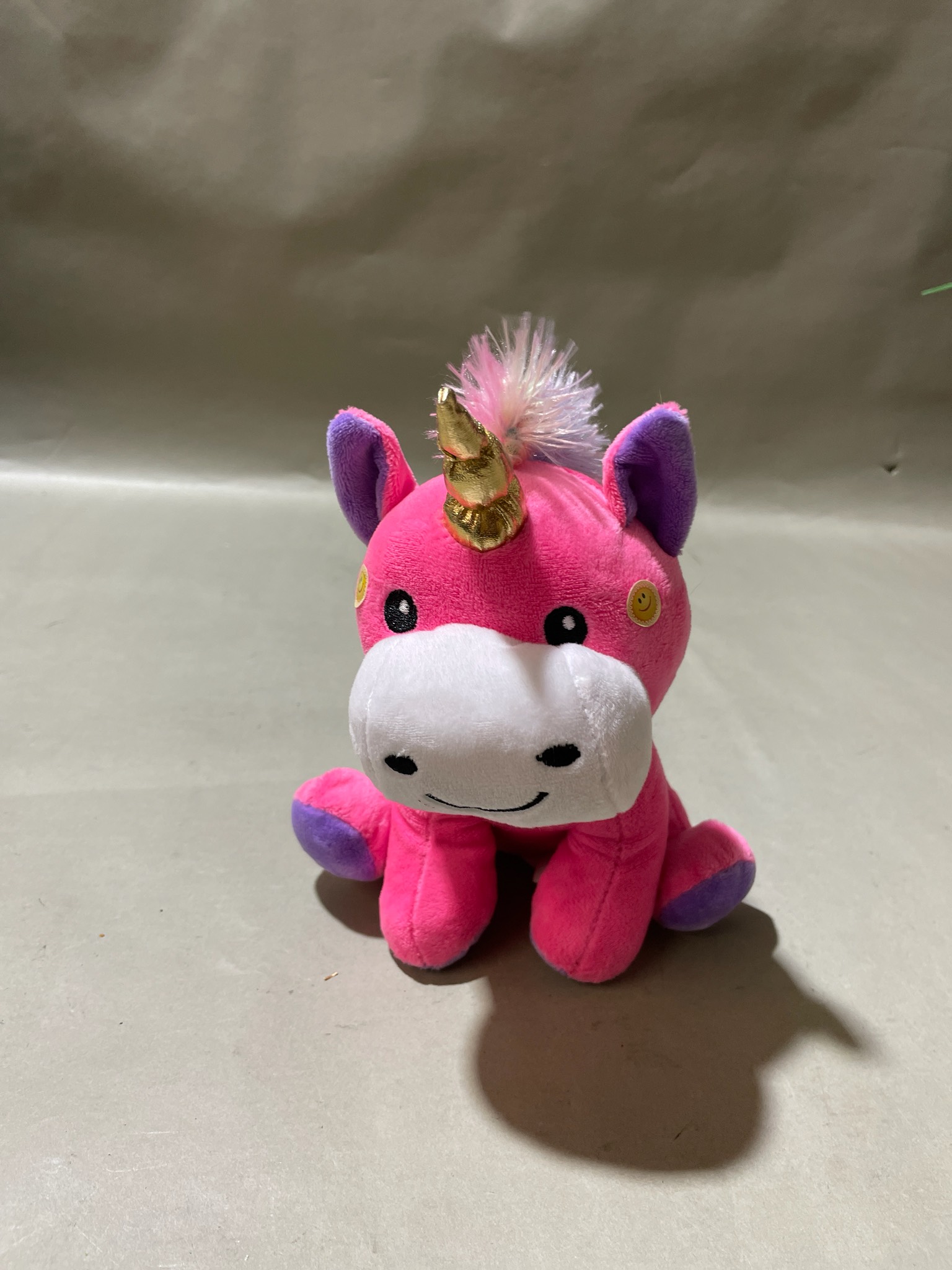 Pink Plush Unicorn Size Small