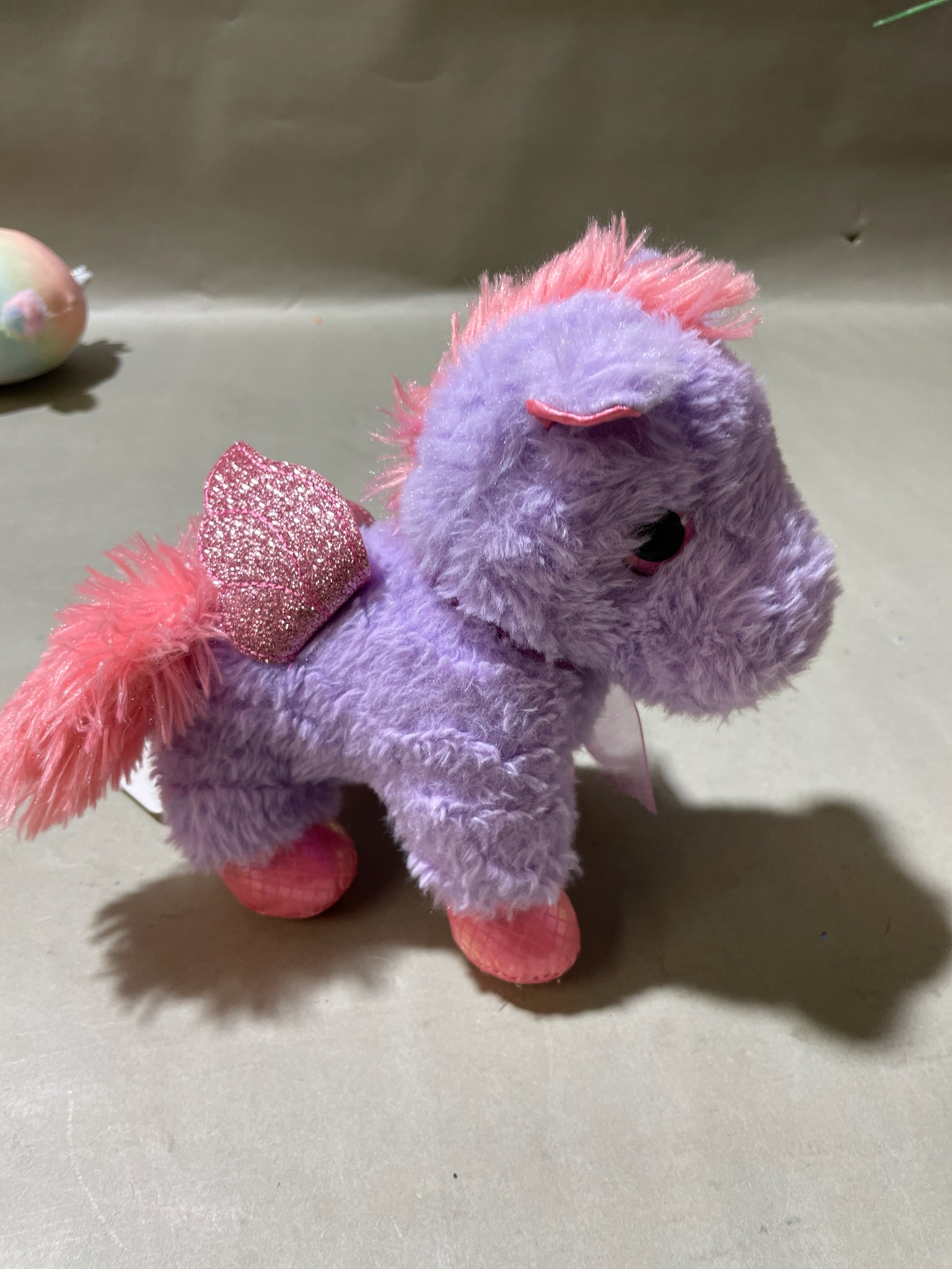 Lavender Plush Unicorn