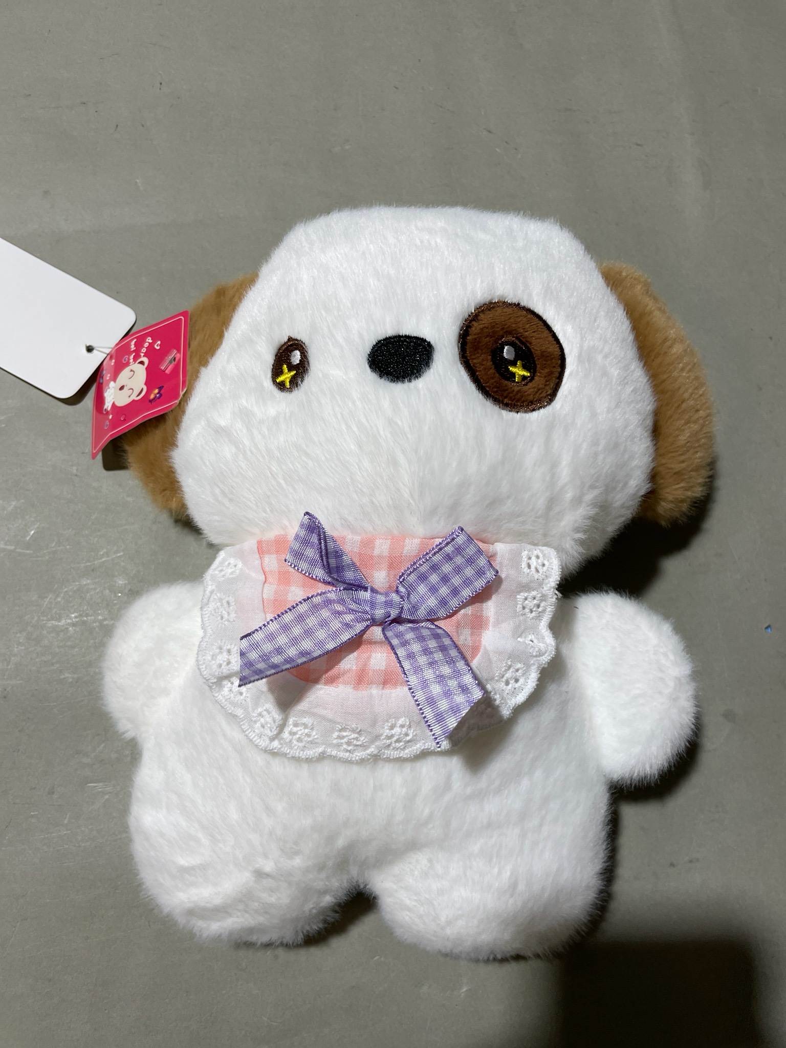 White Plush Dog