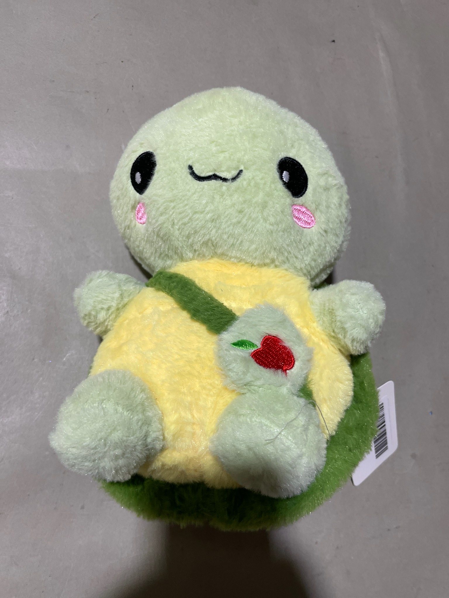 Light Green Plush Turtle Size Small