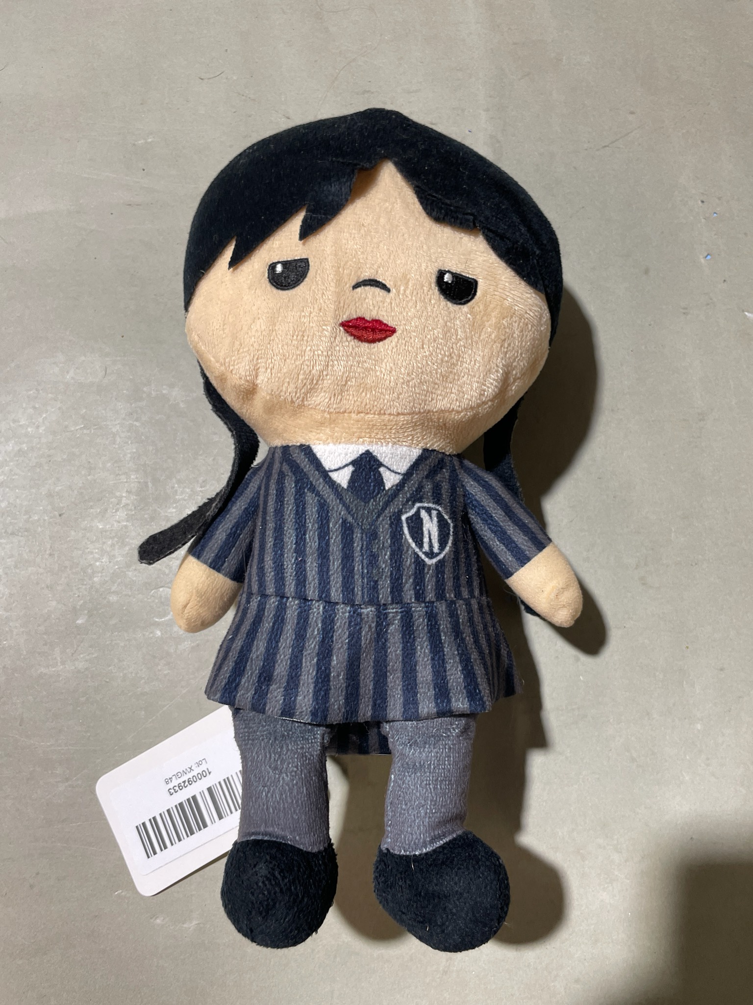 Wednesday Striped Plush Doll