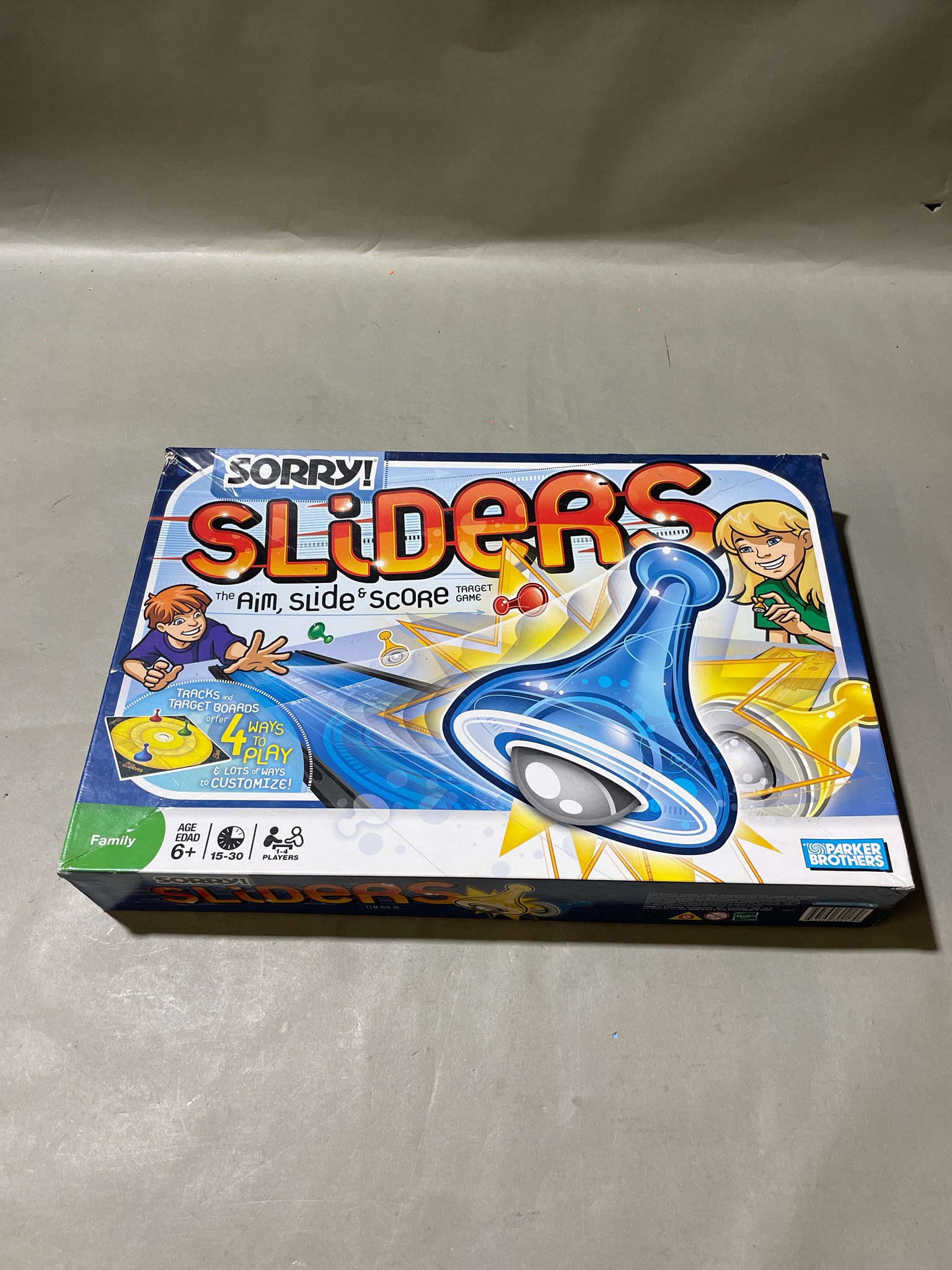 Parker Brothers Blue Sorry Sliders Board Game