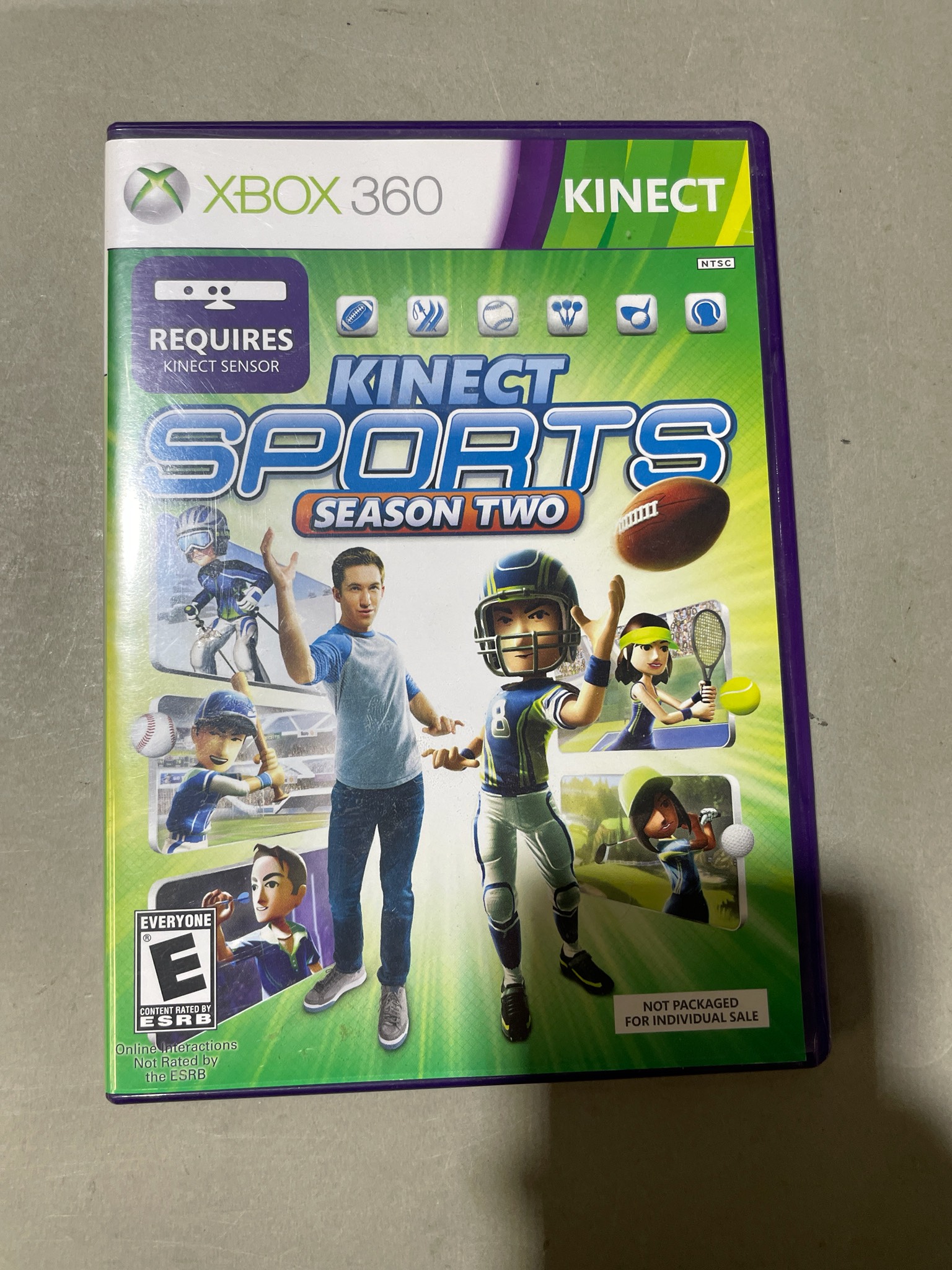 Xbox 360 Kinect Sports Season Two Video Game