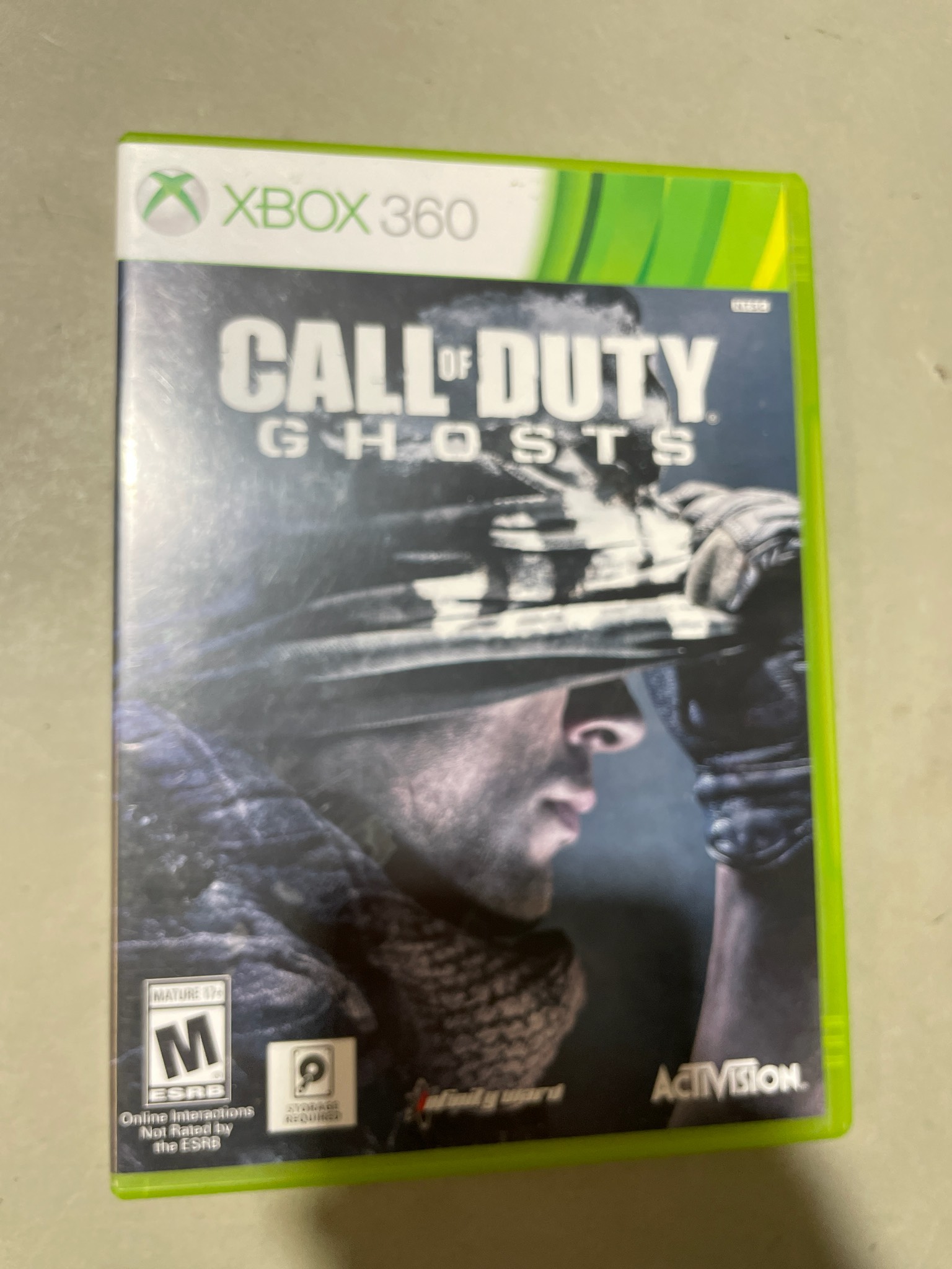 Activision Call of Duty Ghosts Xbox 360 Game
