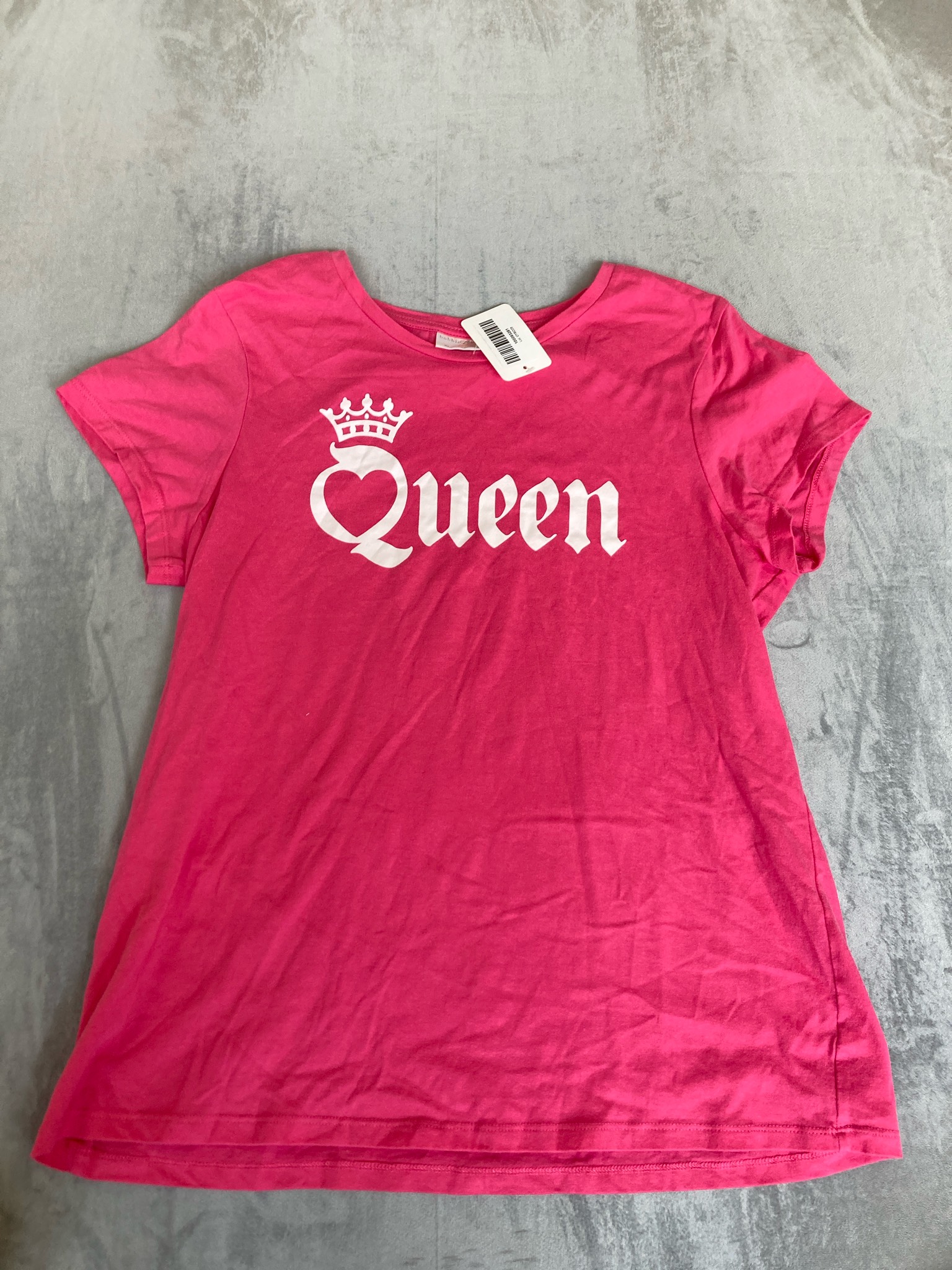 Bobbie Brooks Pink Graphic T-Shirt Size XL