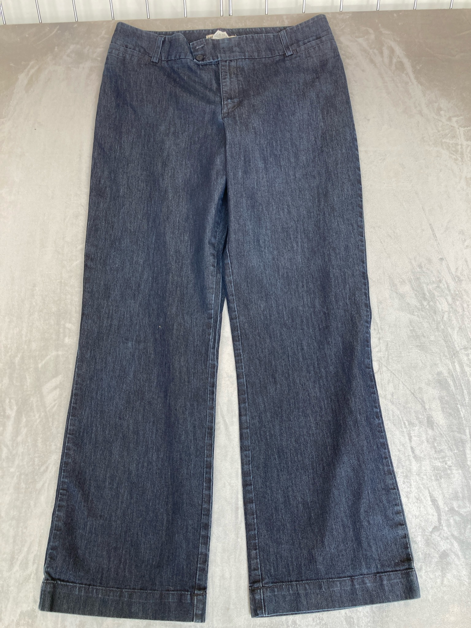 Lee Dark Blue Stretch Straight Leg Jeans