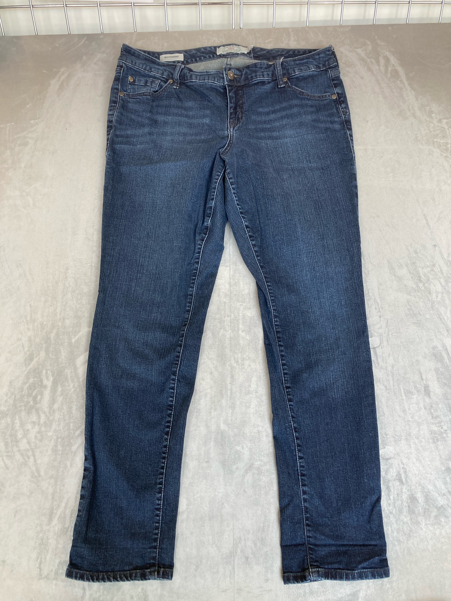 Torrid Dark Blue Denim Straight Leg Jeans Size 16R