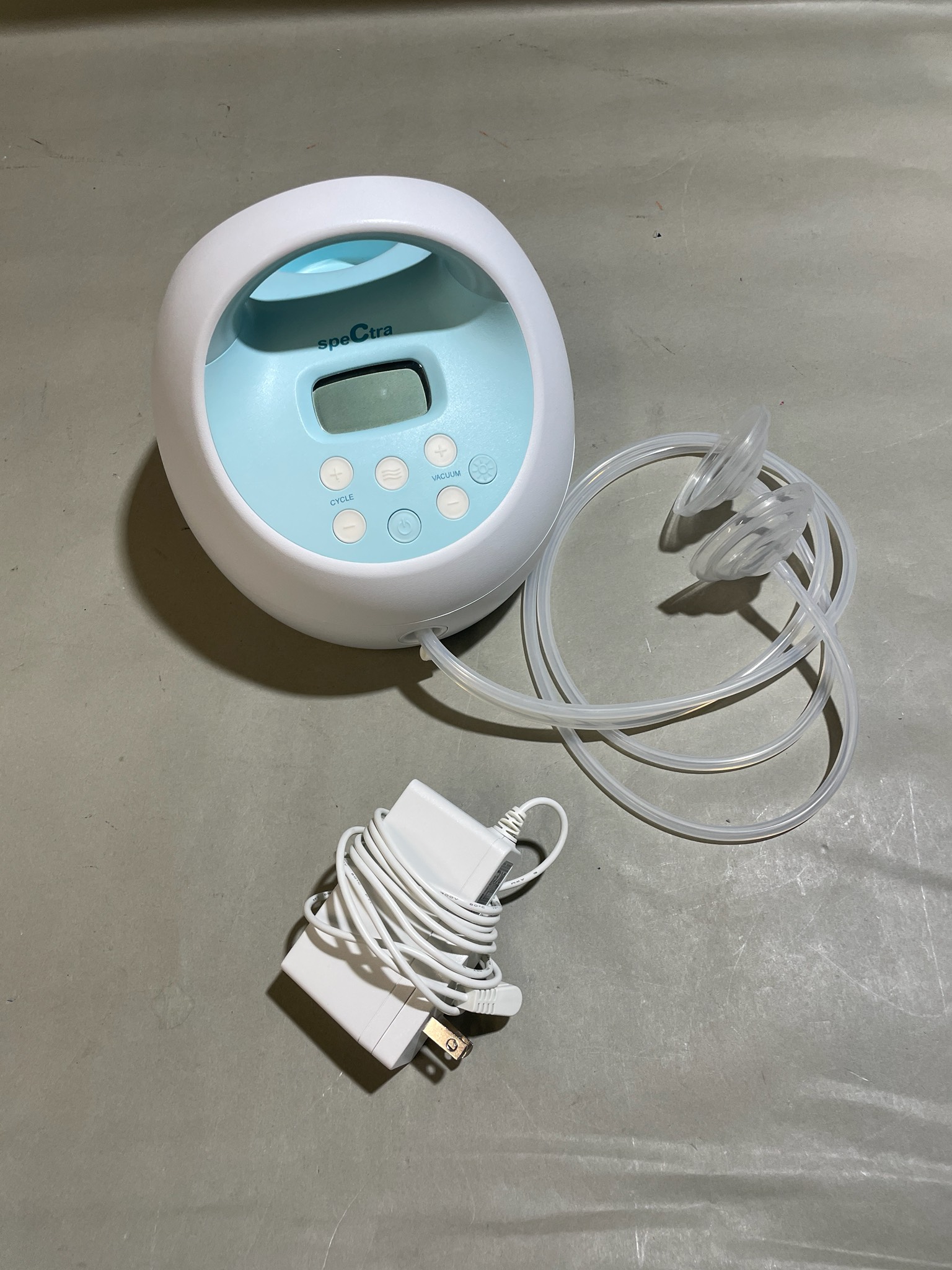 Spectra White Light Blue Electric Breast Pump