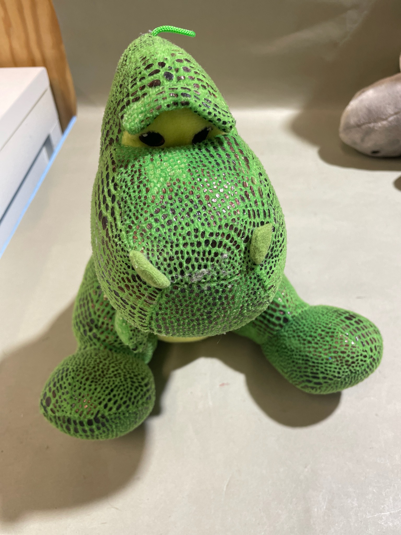 Replay Toys Green Plush Dinosaur