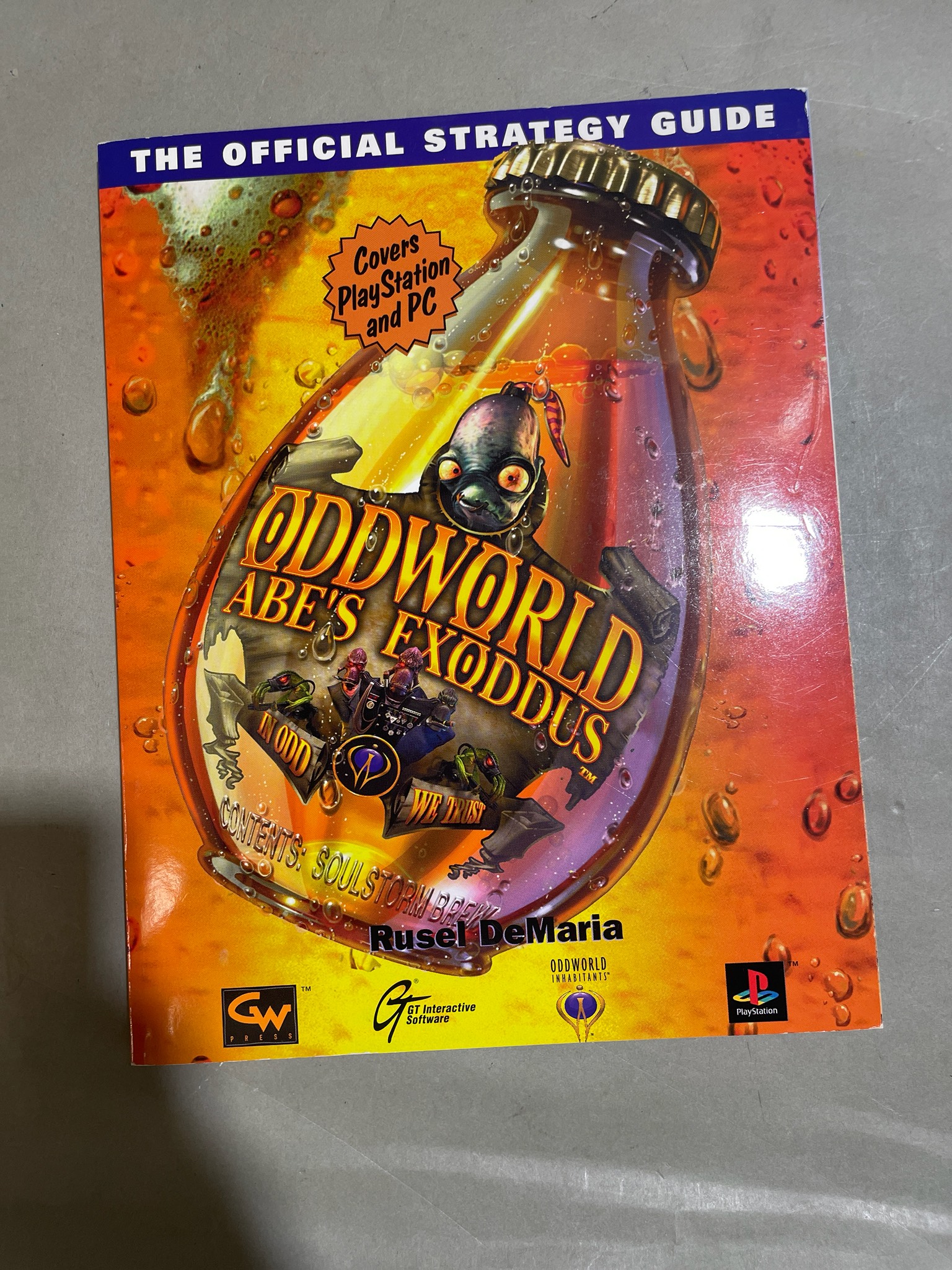 BradyGames Oddworld Abes Exoddus Strategy Guide