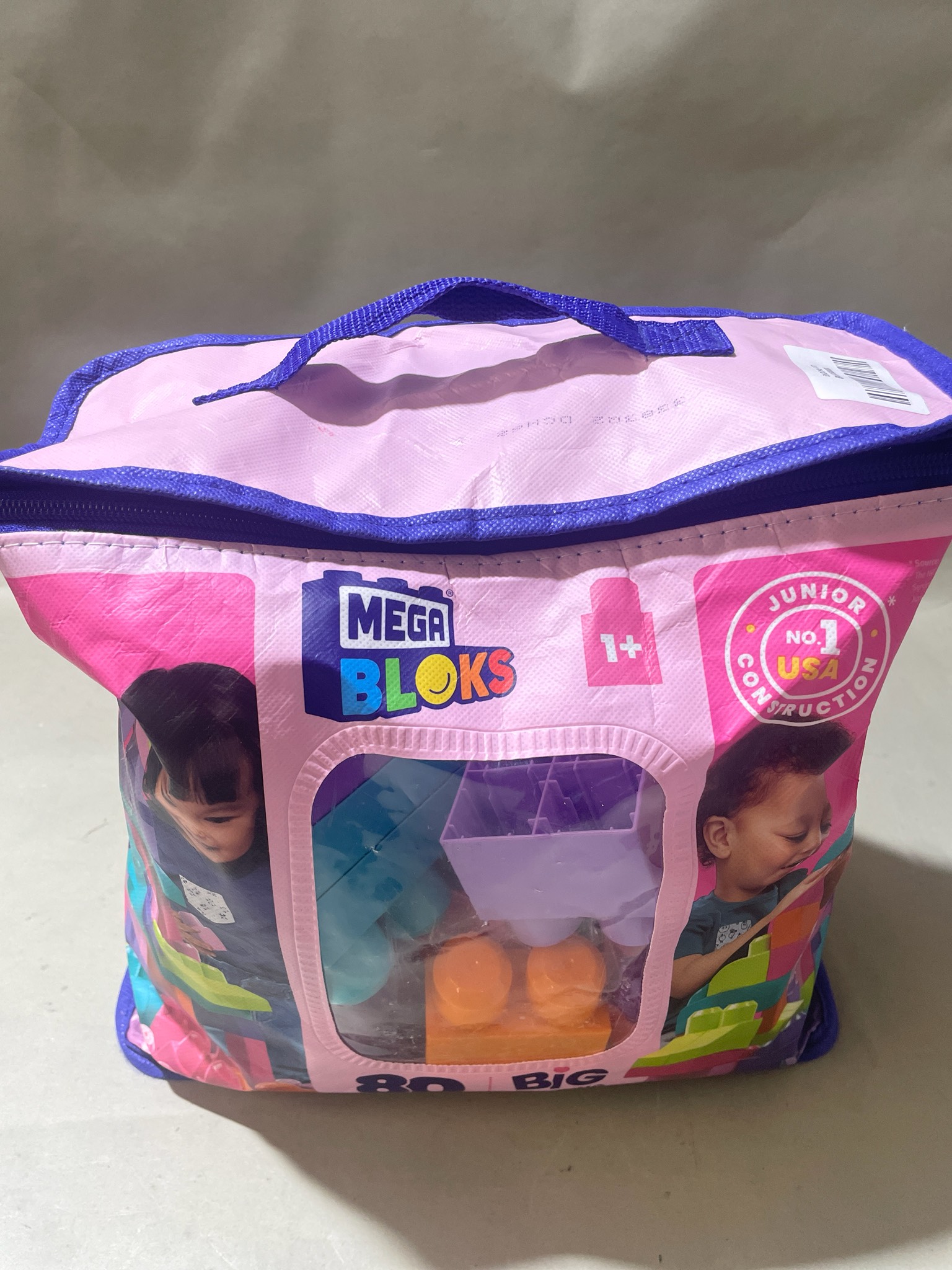 Mega Bloks Multicolor Junior Building Block Set Size 1+