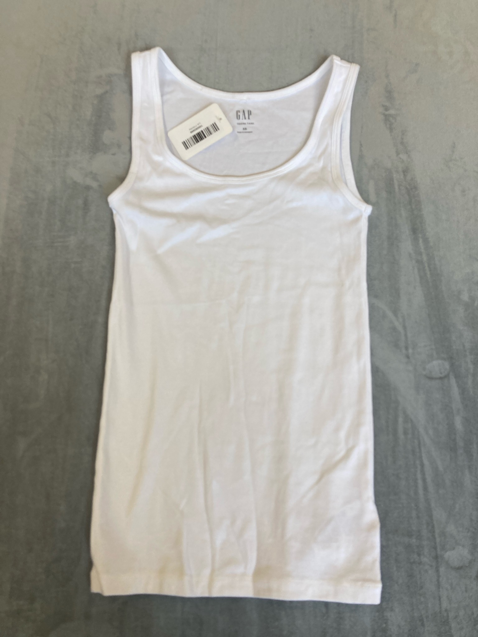 GAP White Sleeveless Tank Top Size XS