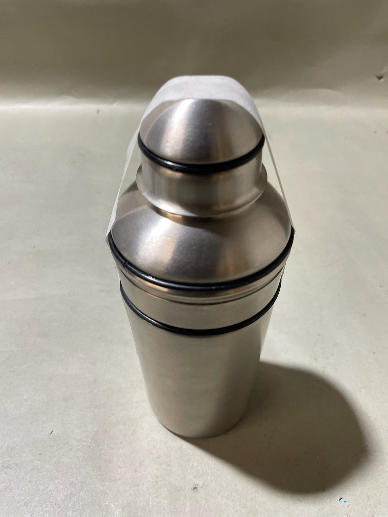 Silver Stainless Steel Cocktail Shaker
