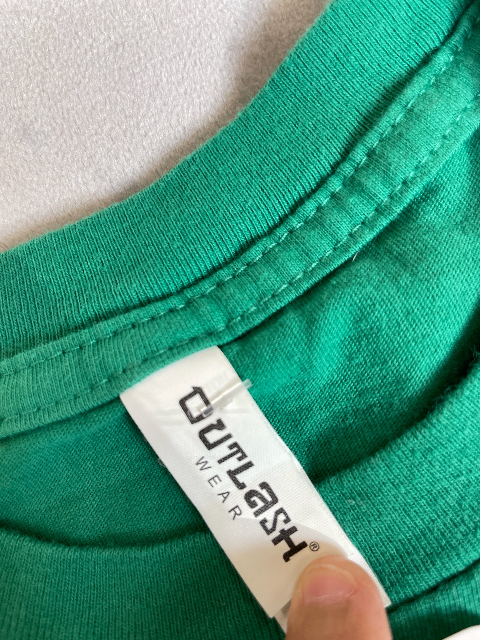 Outlast Green Knit Top Size Large