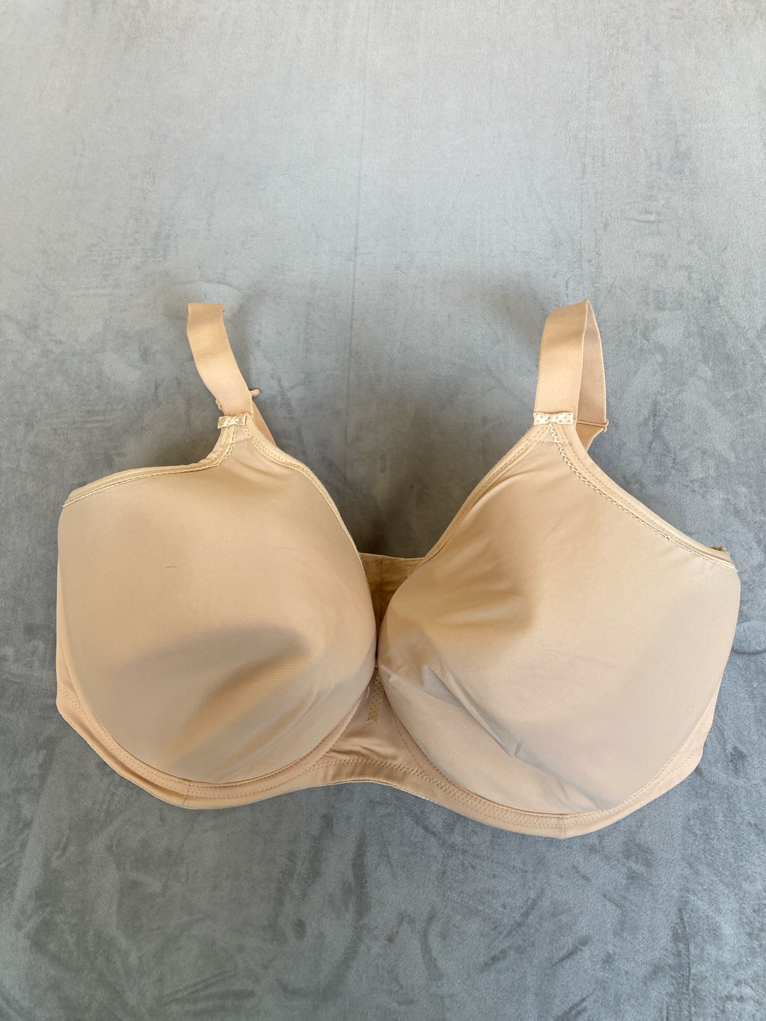 Elomi Beige Nylon Structured Bra Size US 38J