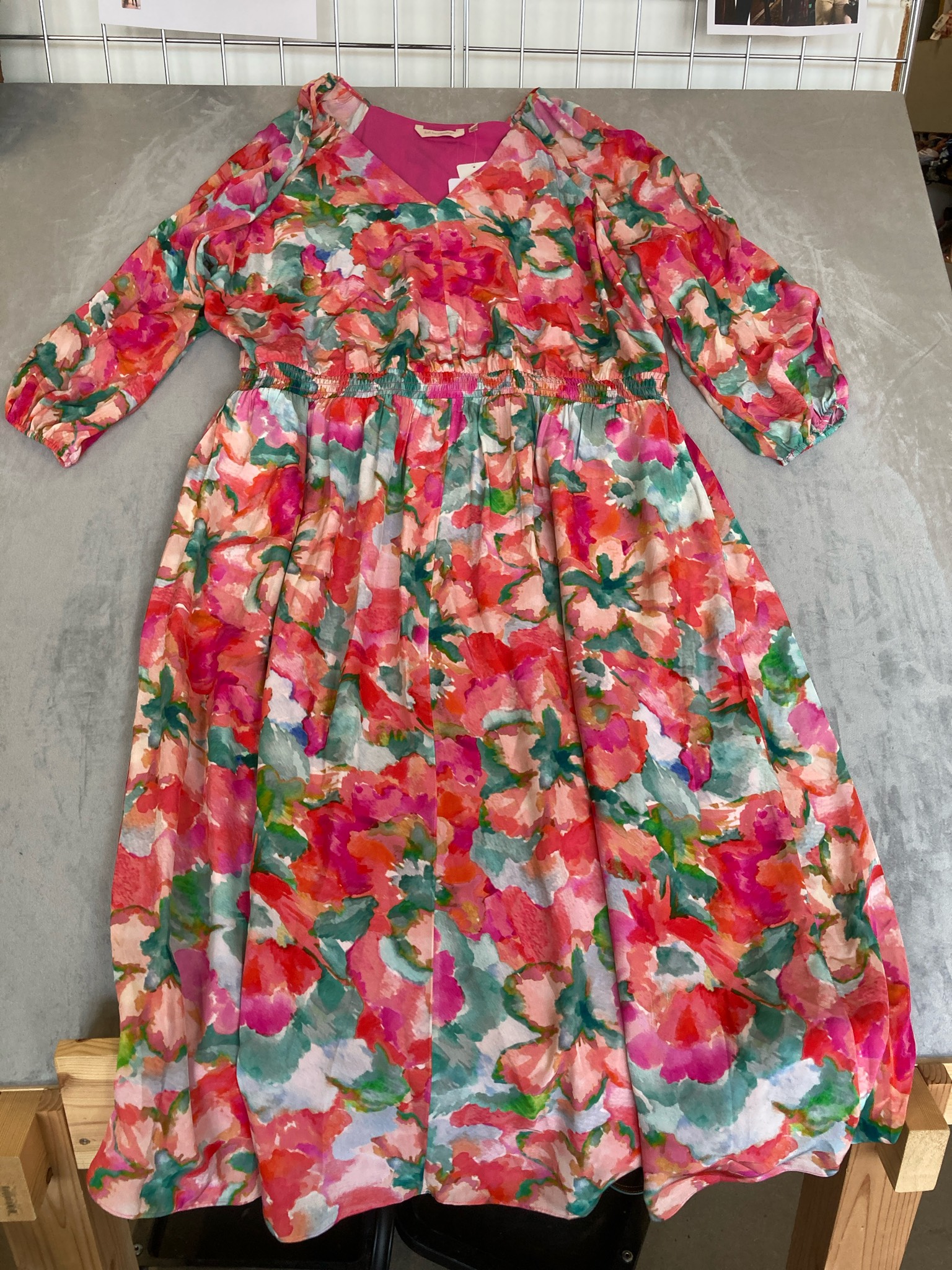 Soft Surroundings Multicolor Floral Maxi Dress Size 2X