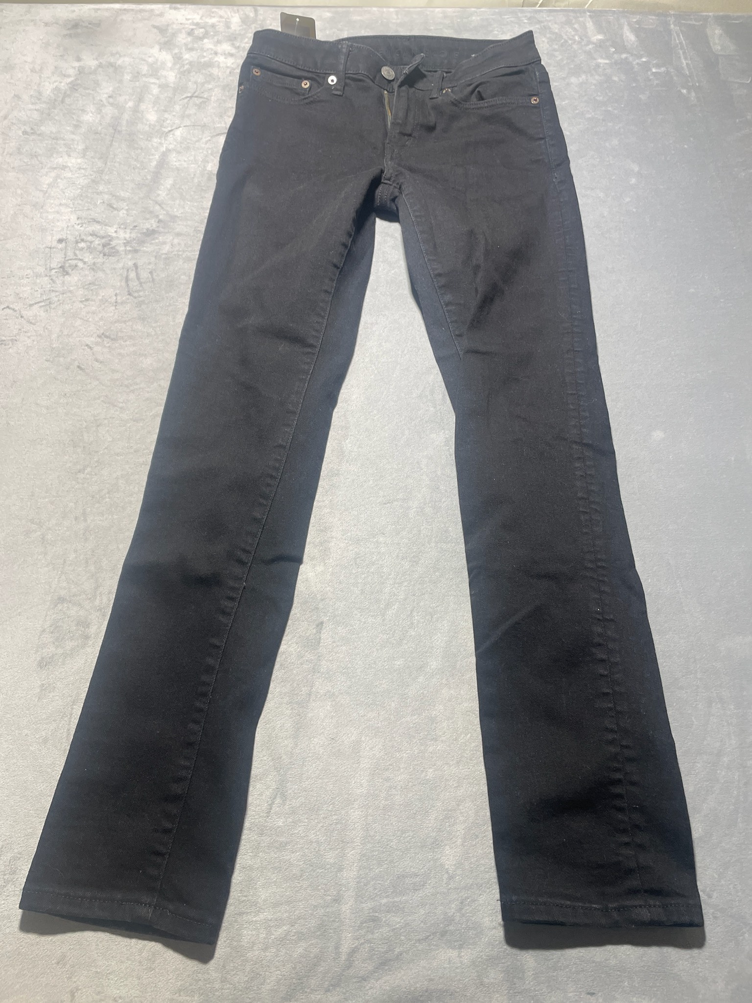 American Eagle Black Denim Jeans Size 28 x 32
