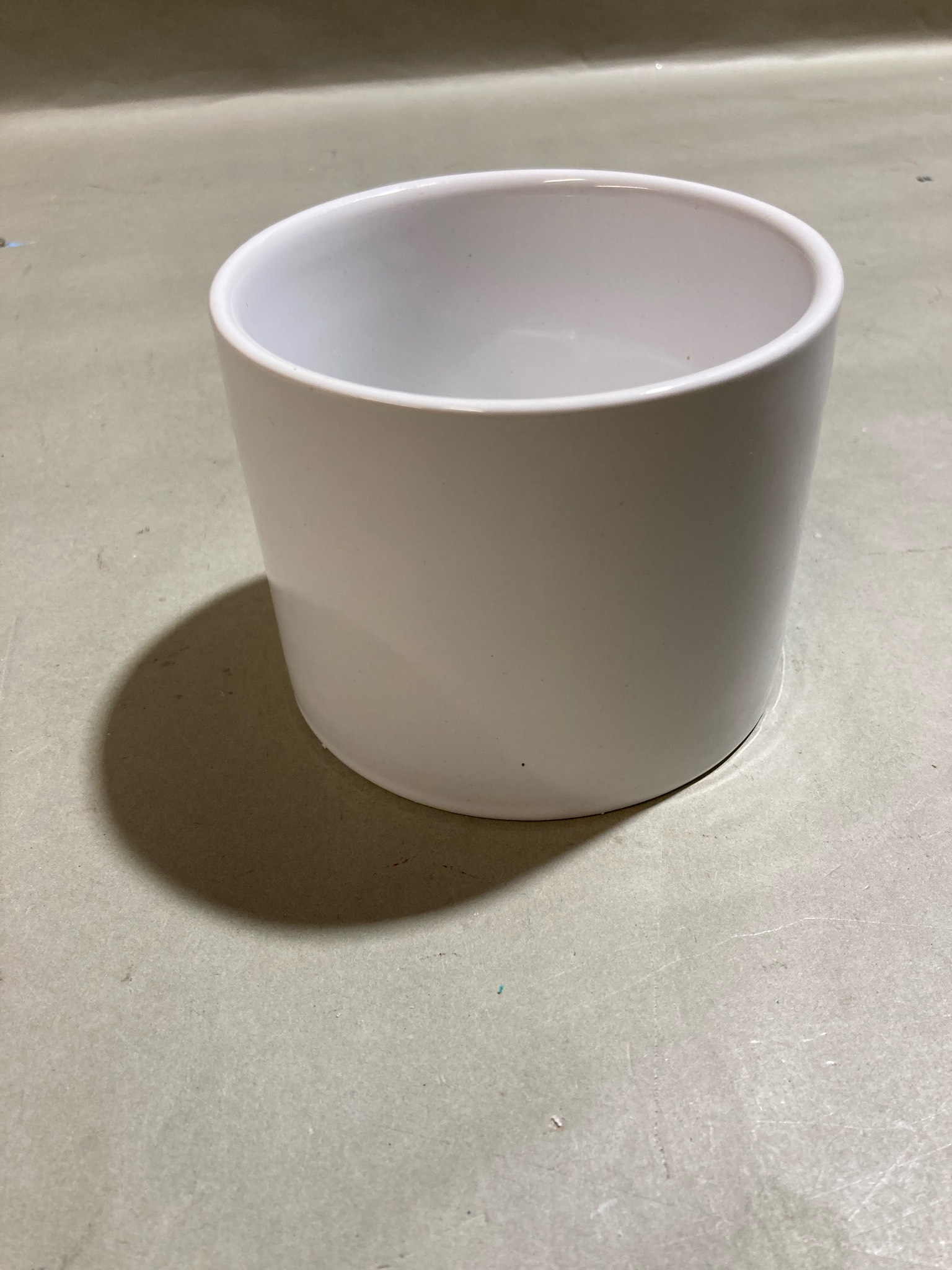 White Ceramic Small Vase