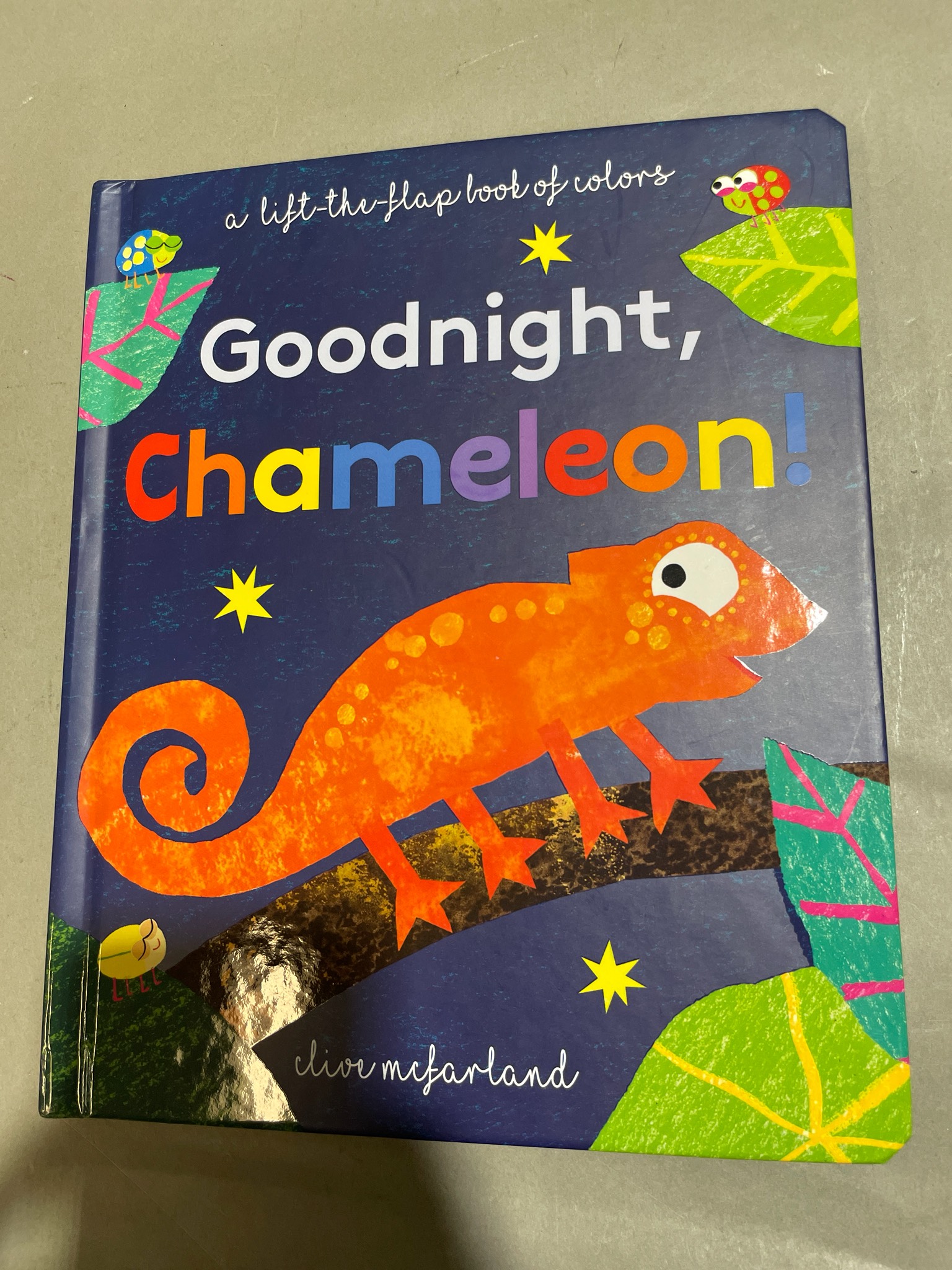 Kane Miller Goodnight Chameleon Board Book