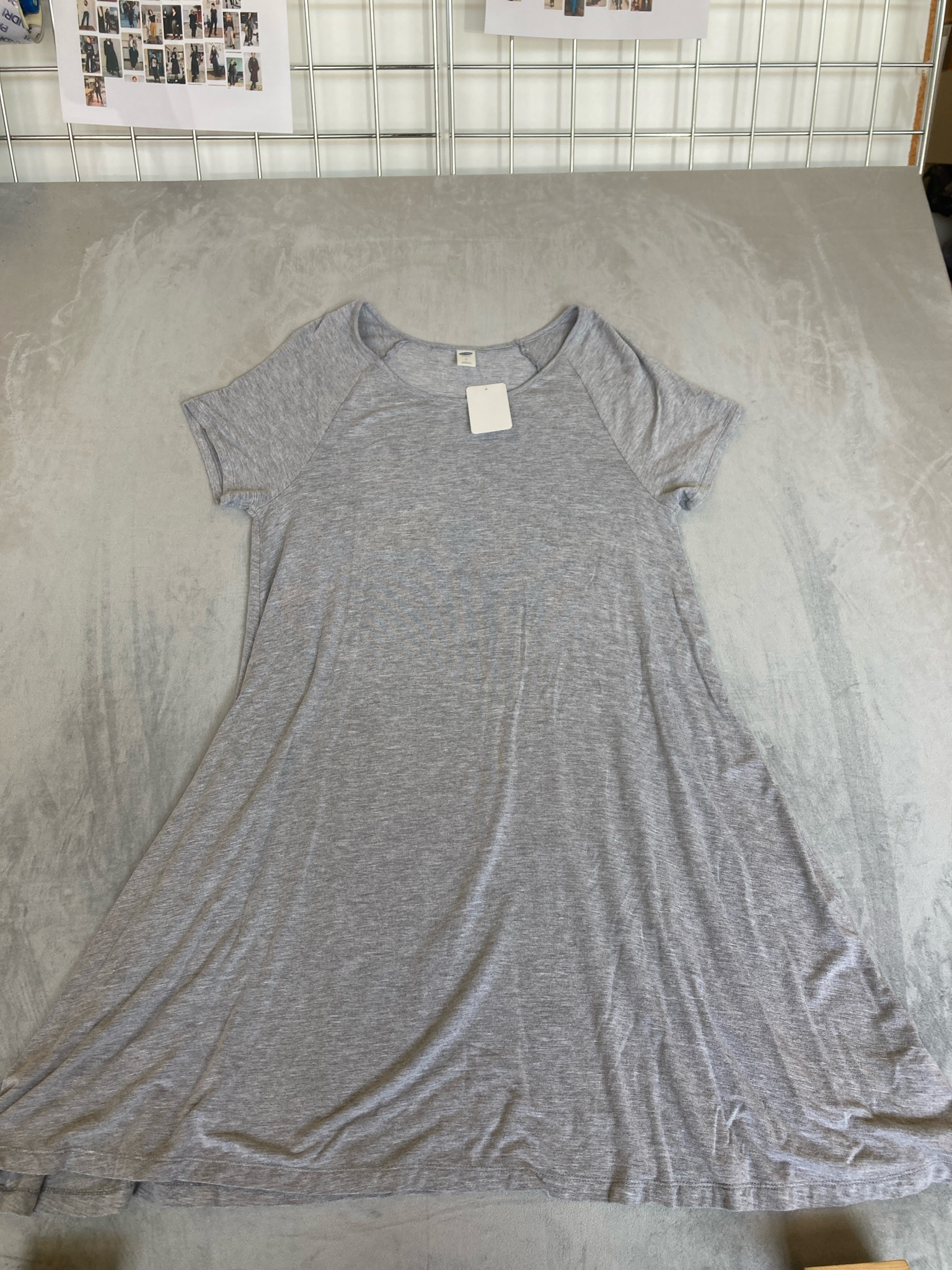 Old Navy Gray Knit Maxi Dress Size L/G