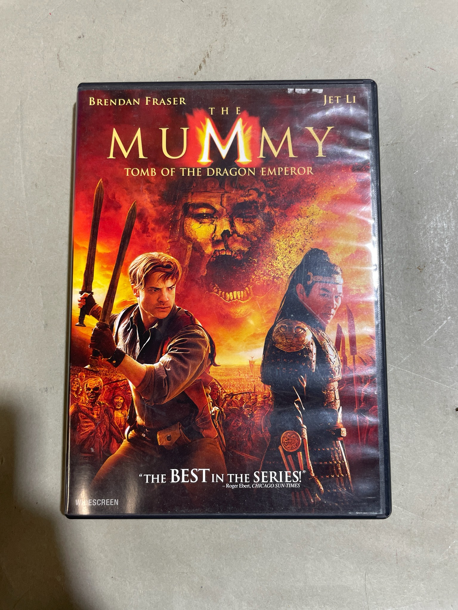 The Mummy Tomb of the Dragon Emperor DVD