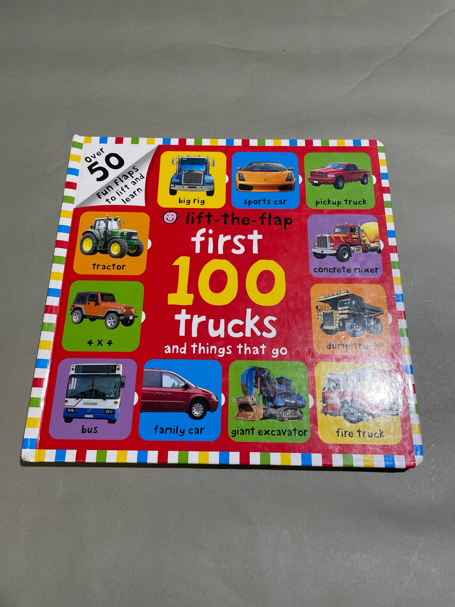 Priddy Books Multicolor Lift-the-Flap Board Book