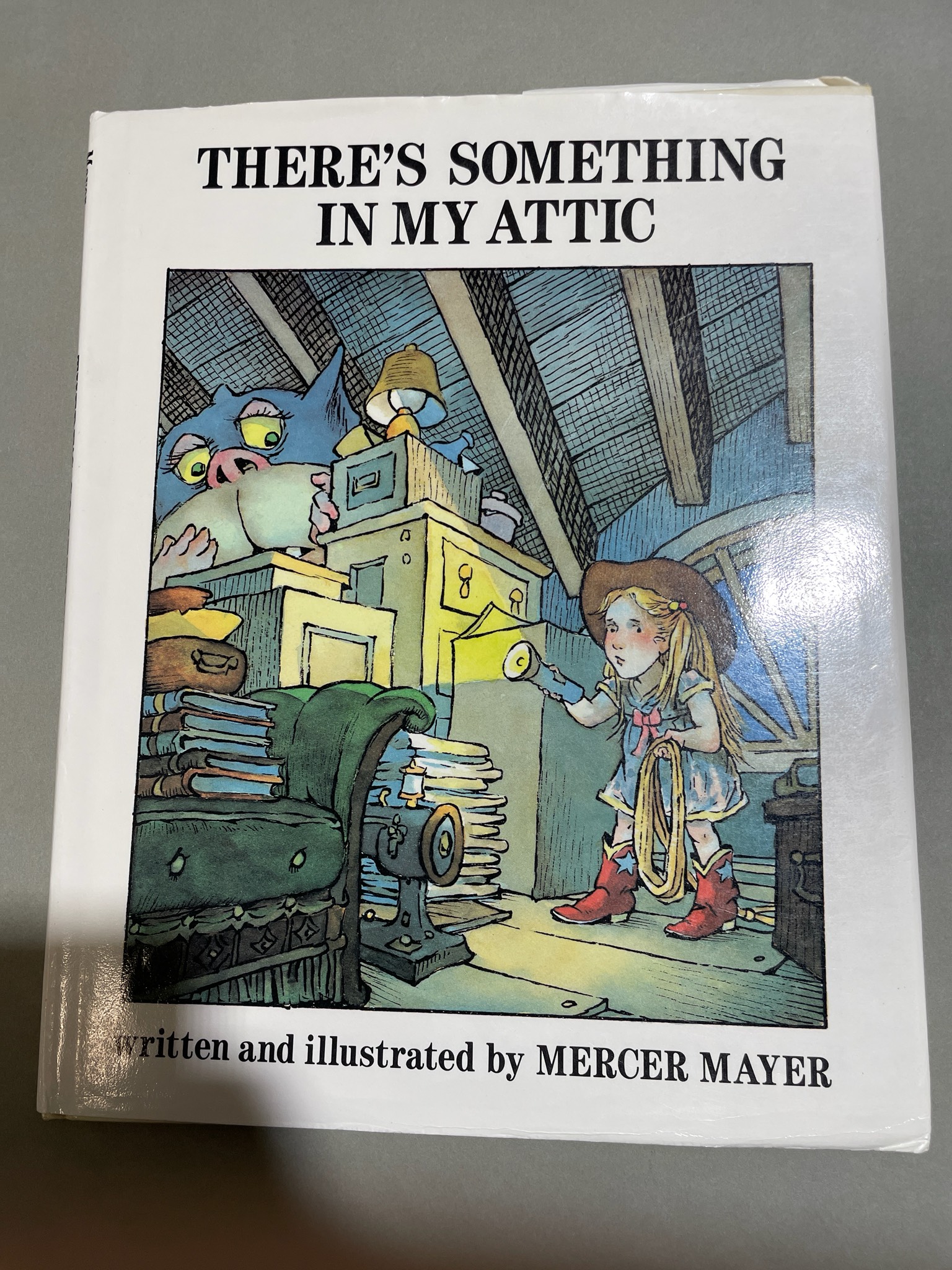 Mercer Mayer There's Something in My Attic Picture Book