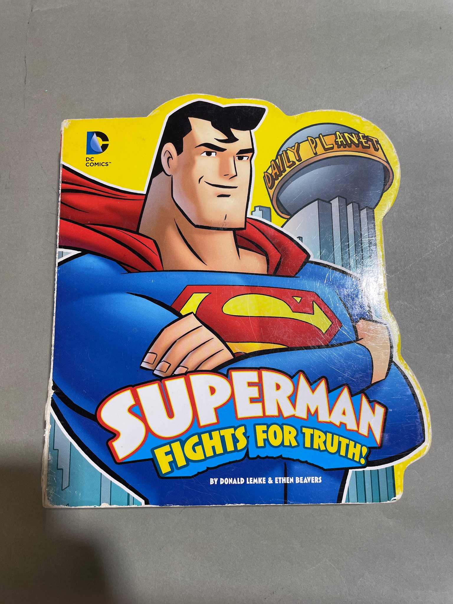DC Comics Superman Fights for Truth Board Book