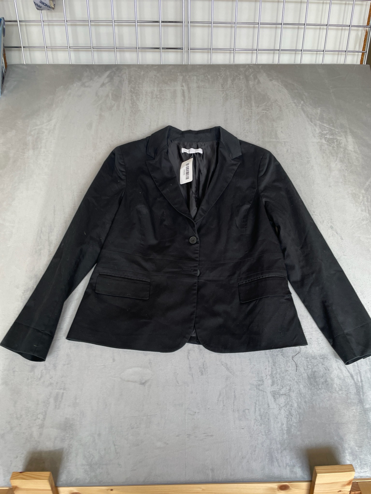 New York & Company Black Tailored Blazer Size 18
