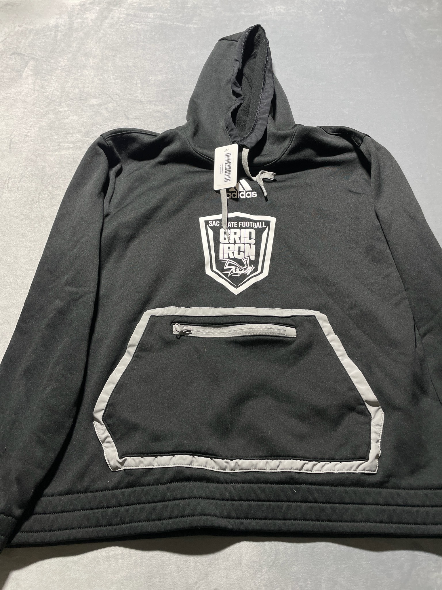 Adidas Black Football Graphic Hoodie