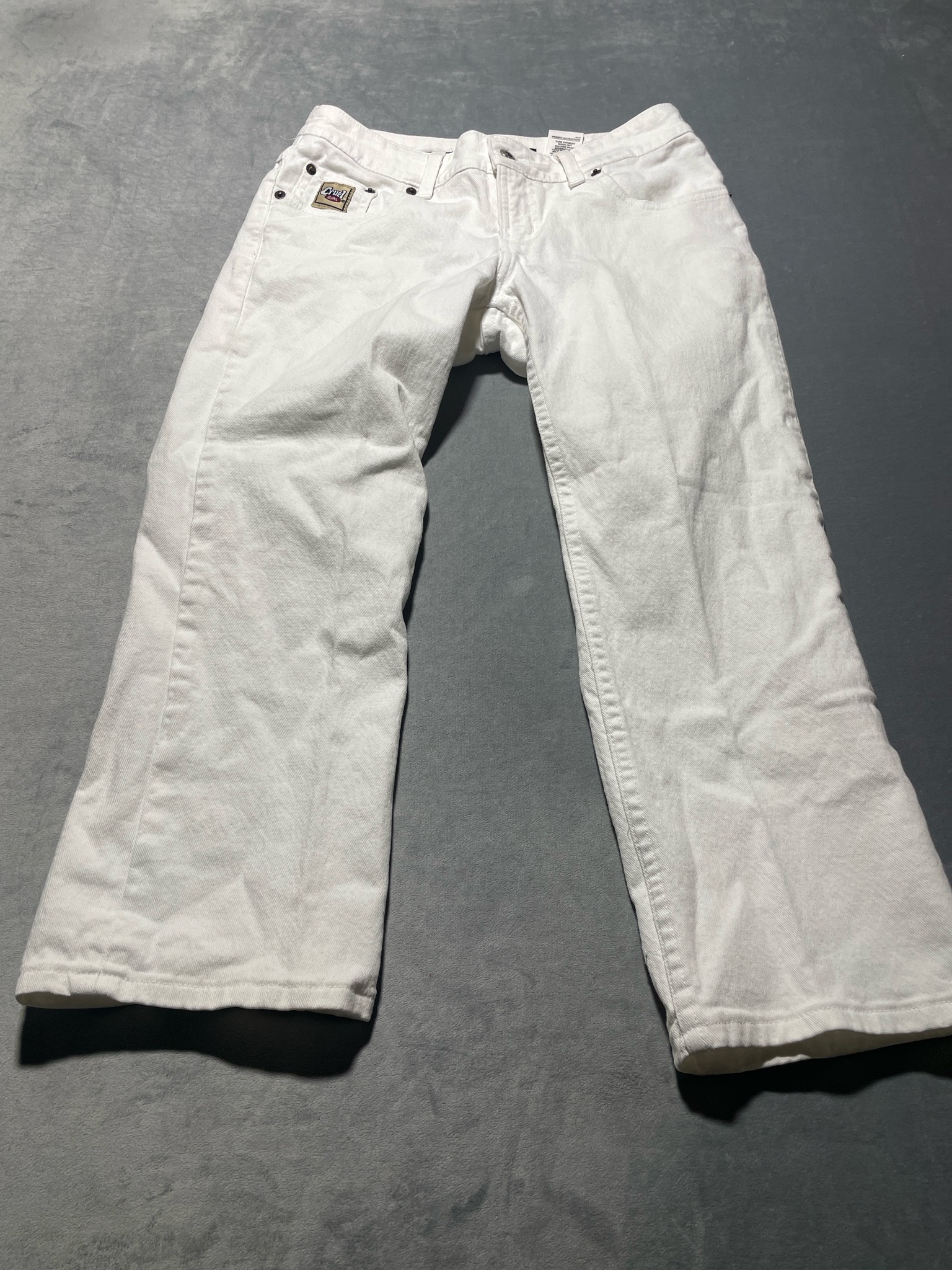 Cruel Girl White Stretch Denim Jeans Size 5/17