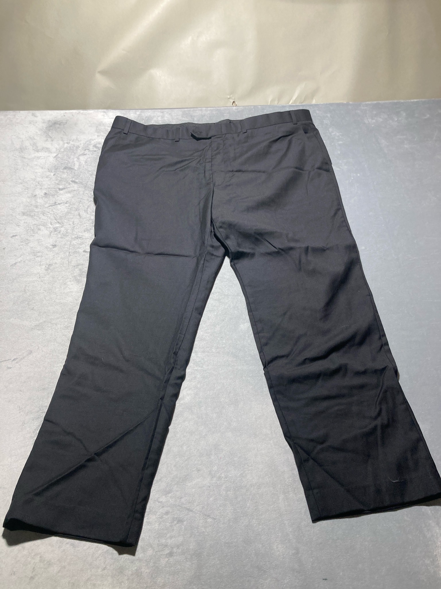 Lauren Ralph Lauren Charcoal Woven Trousers Size 42W x 30L