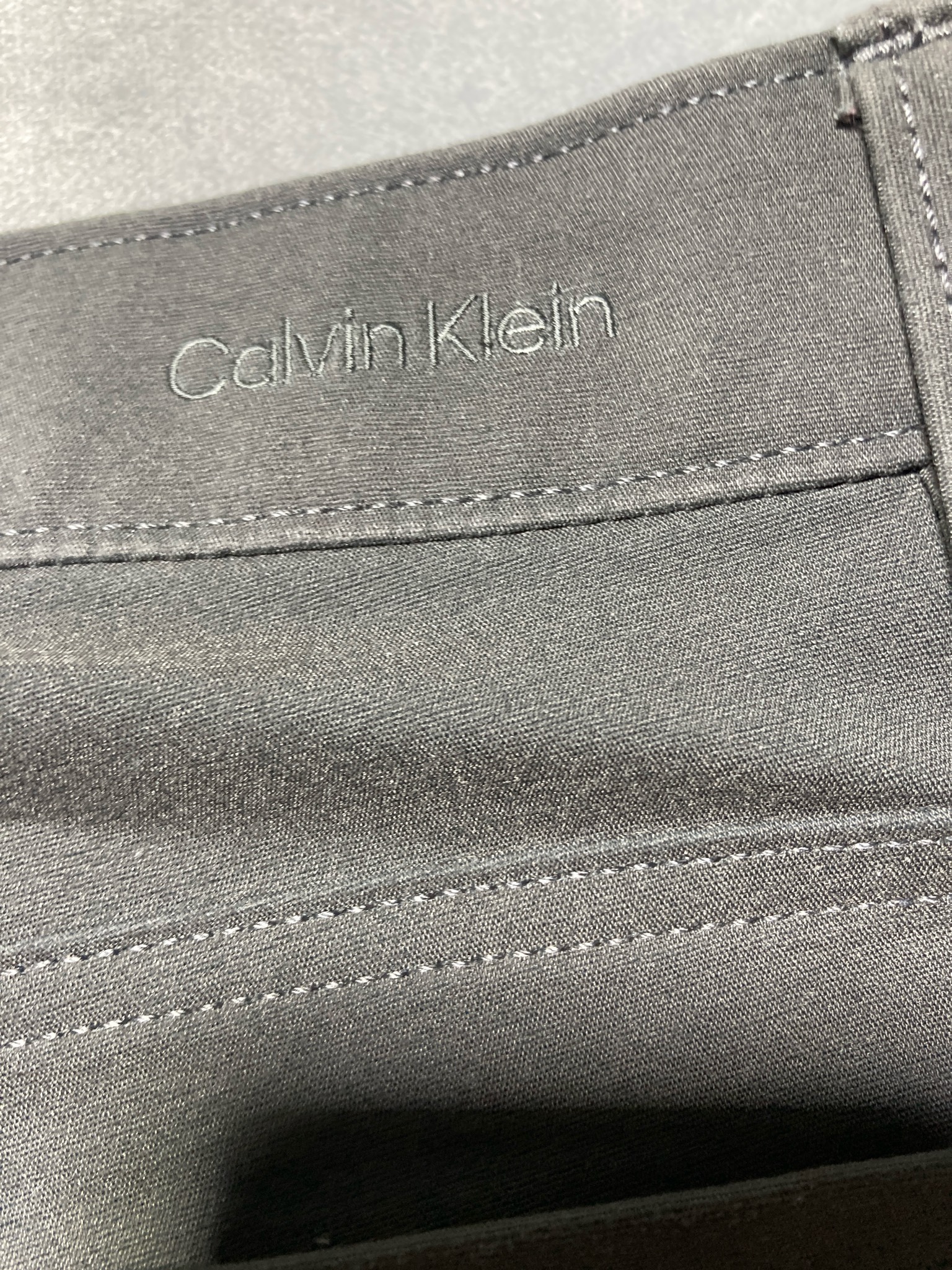 Calvin Klein Black Slim Fit Pants Size 36x30
