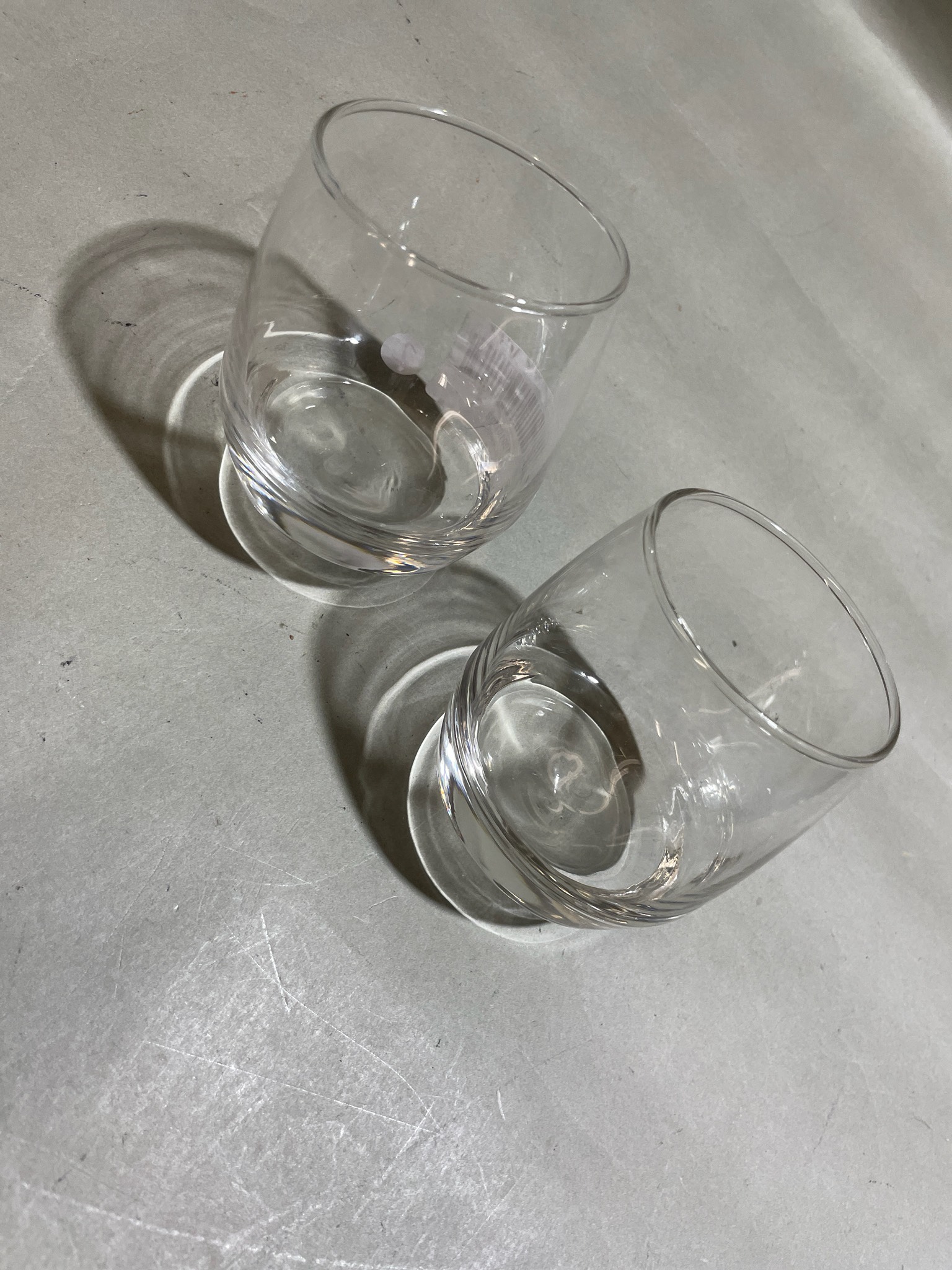 Clear Glass Tumbler Set