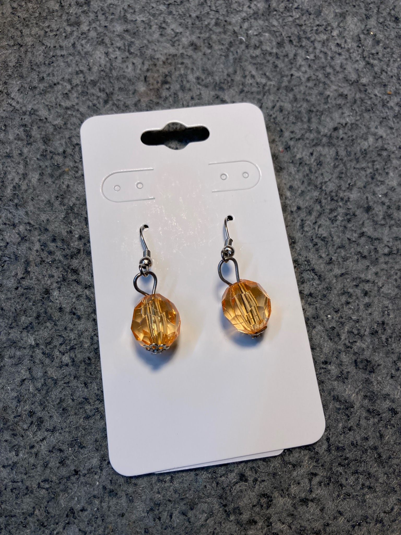 Amber Dangle Earrings