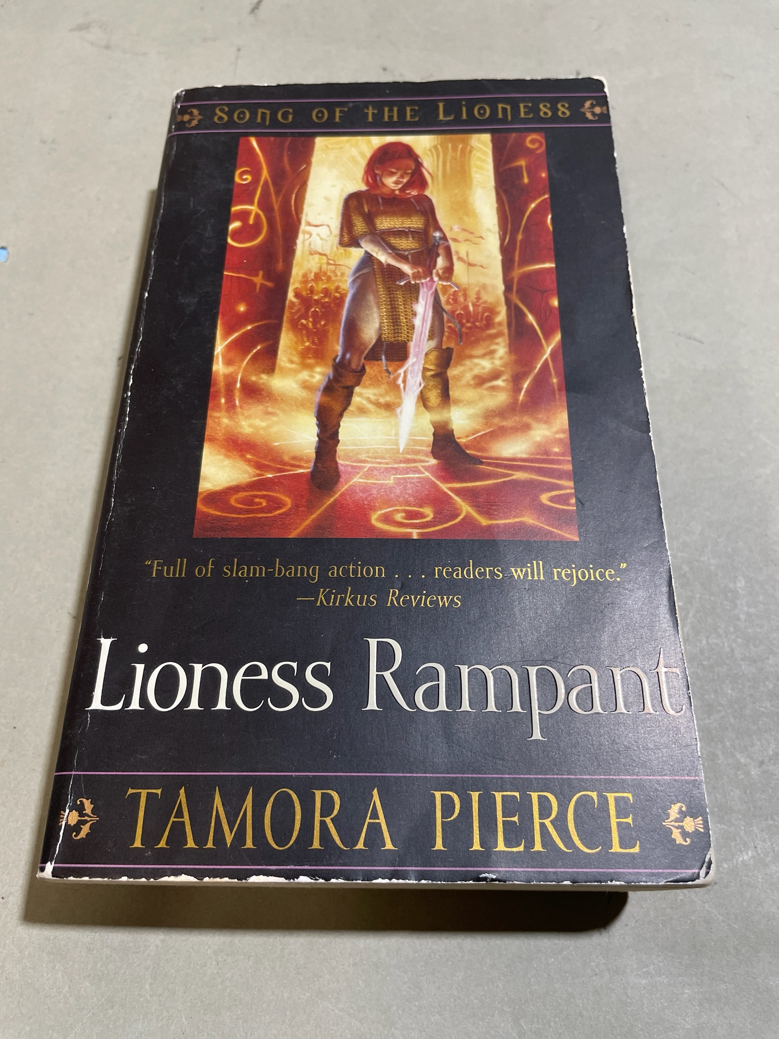 Tamora Pierce Lioness Rampant Paperback Fantasy Novel