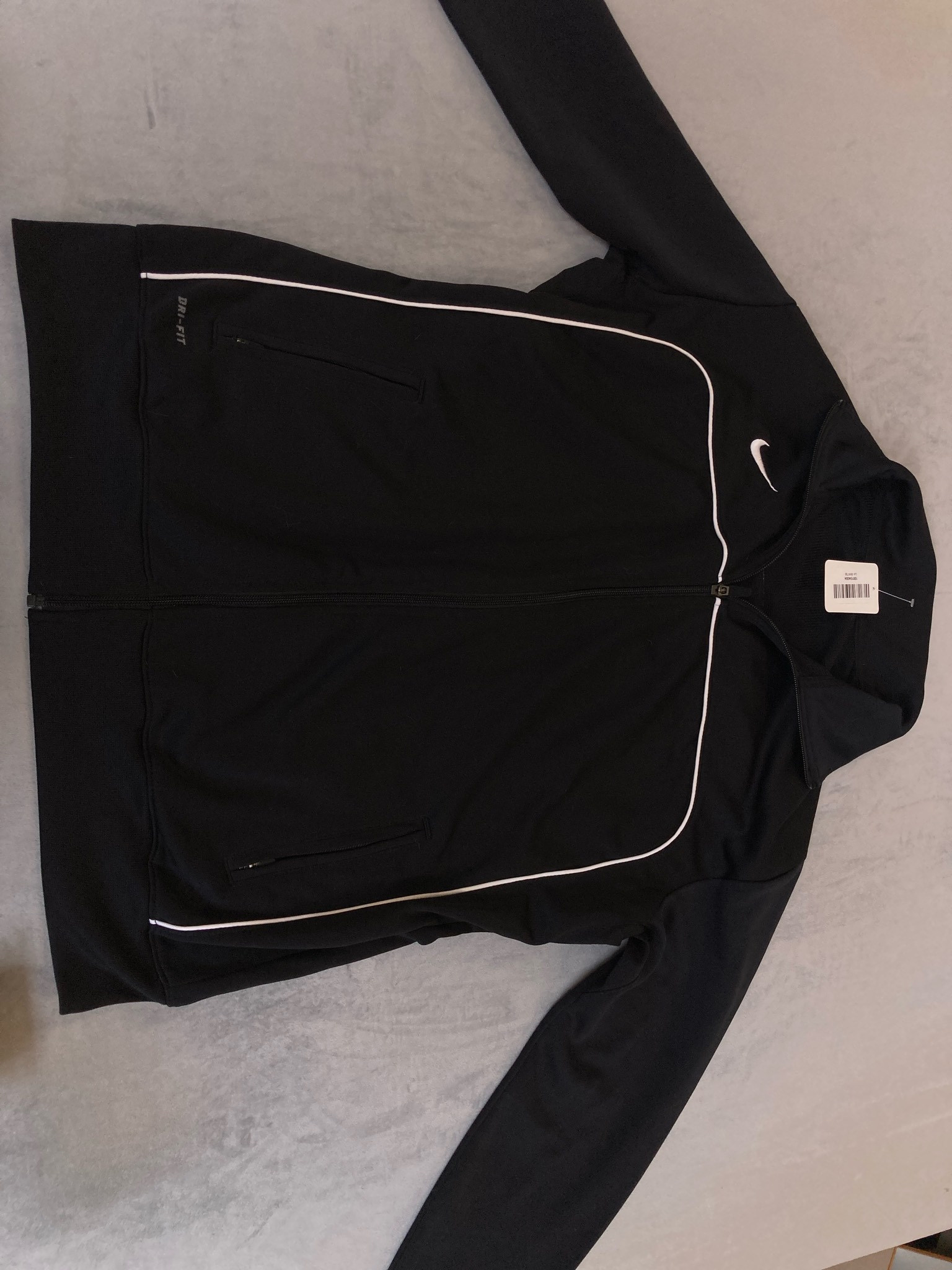 Nike Black Knit Track Jacket
