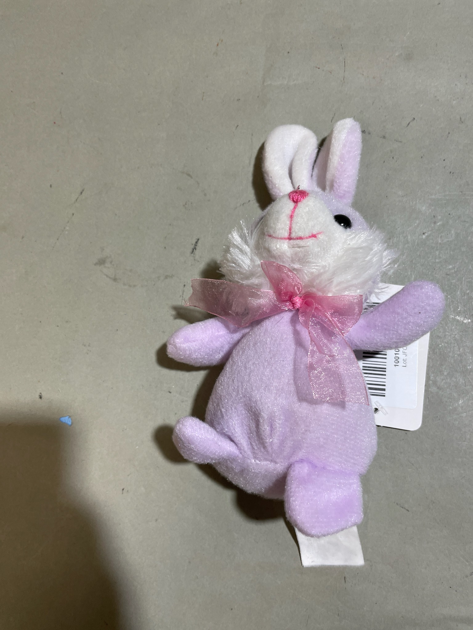 Lavender Plush Bunny