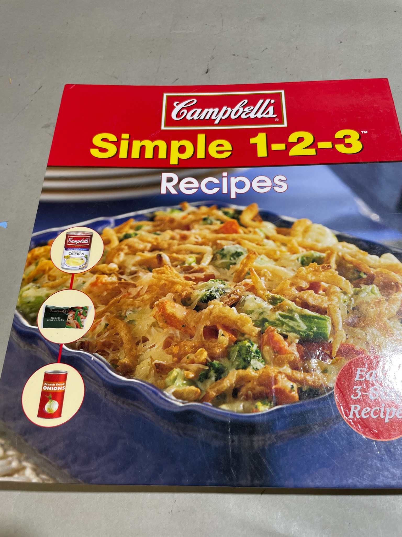 Campbell's Red Simple 1-2-3 Recipes Cookbook