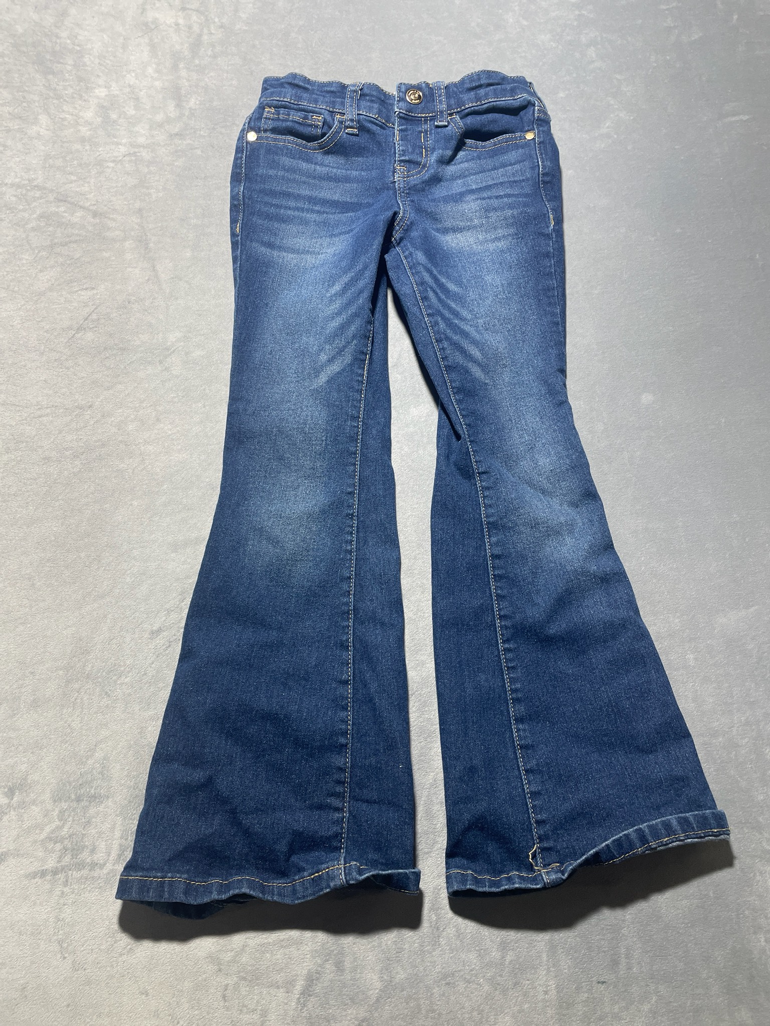 Crown & Ivy Kids Dark Blue Denim Jeans Size Size 8
