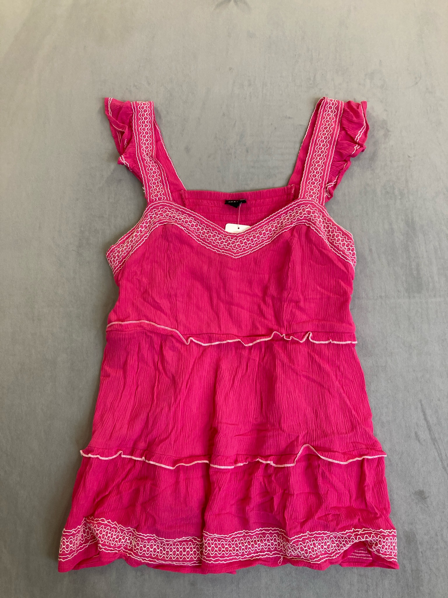 Torrid Fuchsia Crinkled Sundress