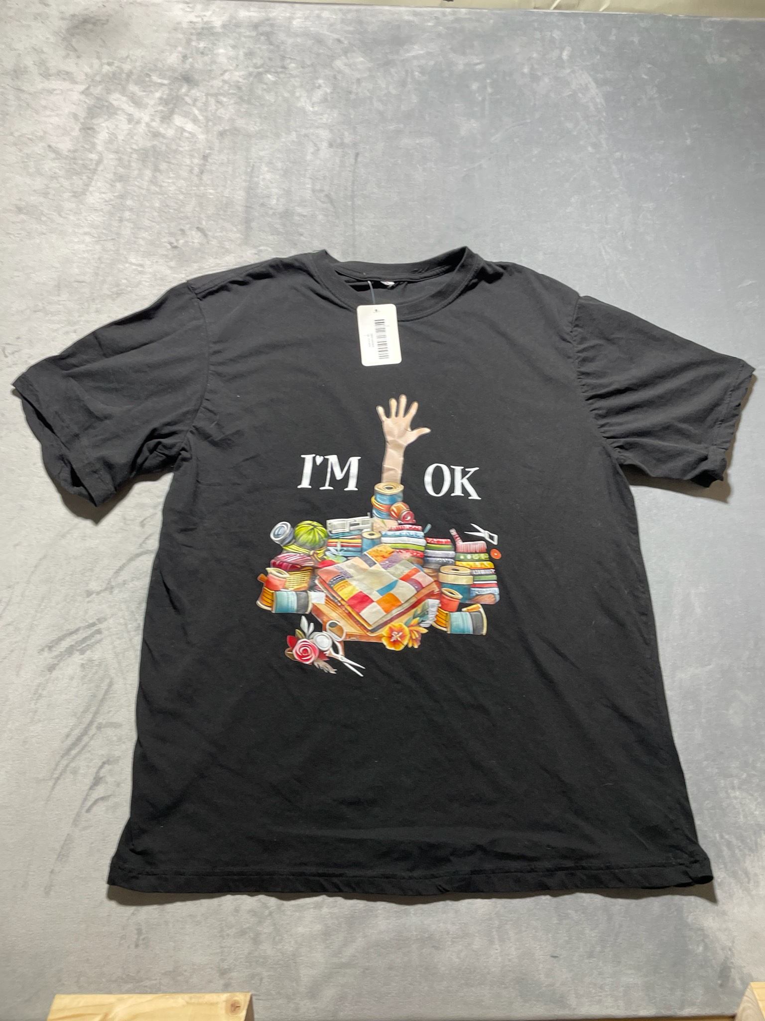 Black Graphic T-Shirt