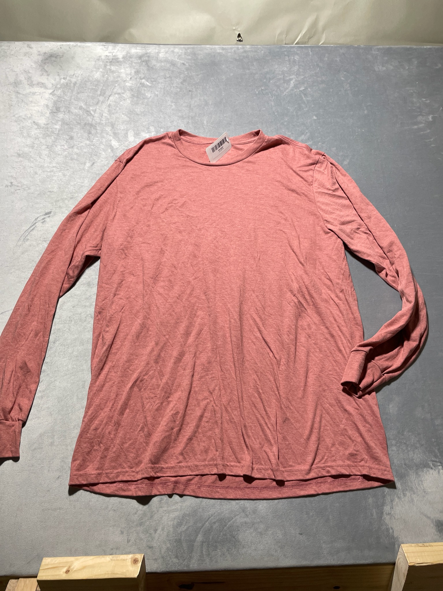 Pink Knit Long Sleeve Shirt