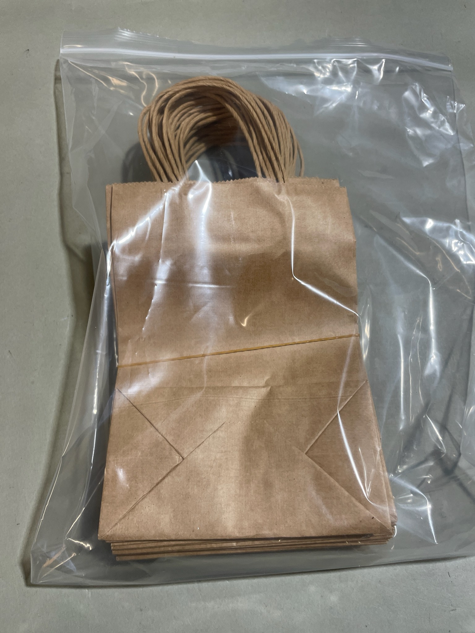 Brown Kraft Paper Shopping Bags