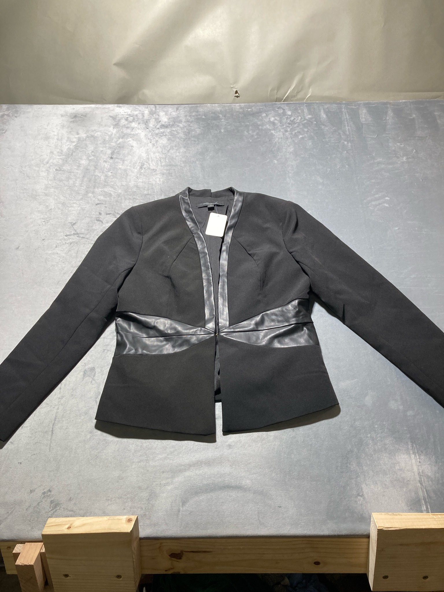 Marc New York by Andrew Marc Black Tailored Jacket