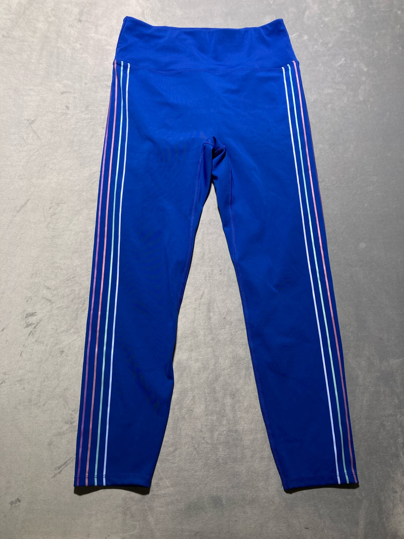 ACTIVAology Blue Polyester Spandex Leggings Size M