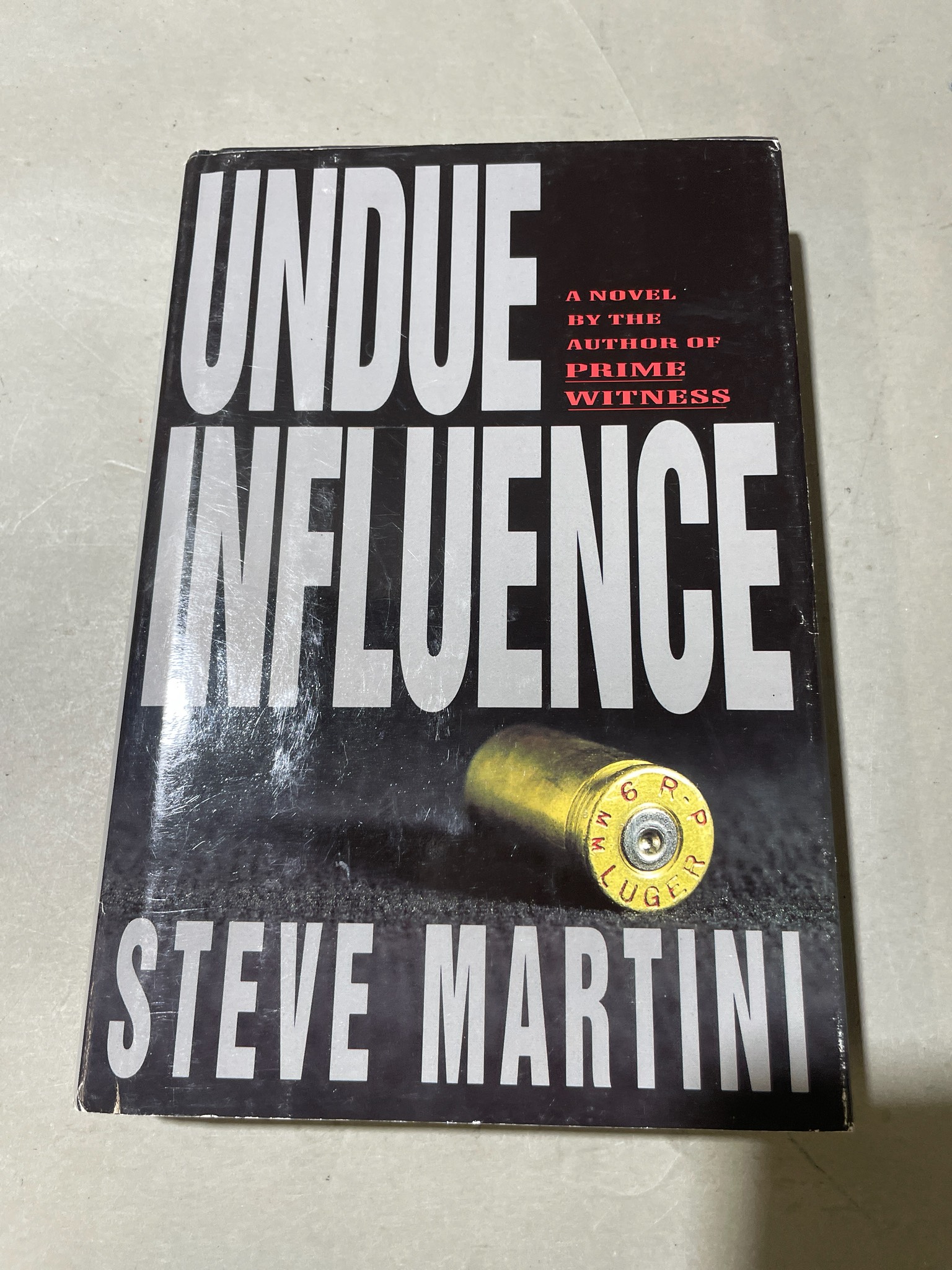 Steve Martini Undue Influence Hardcover